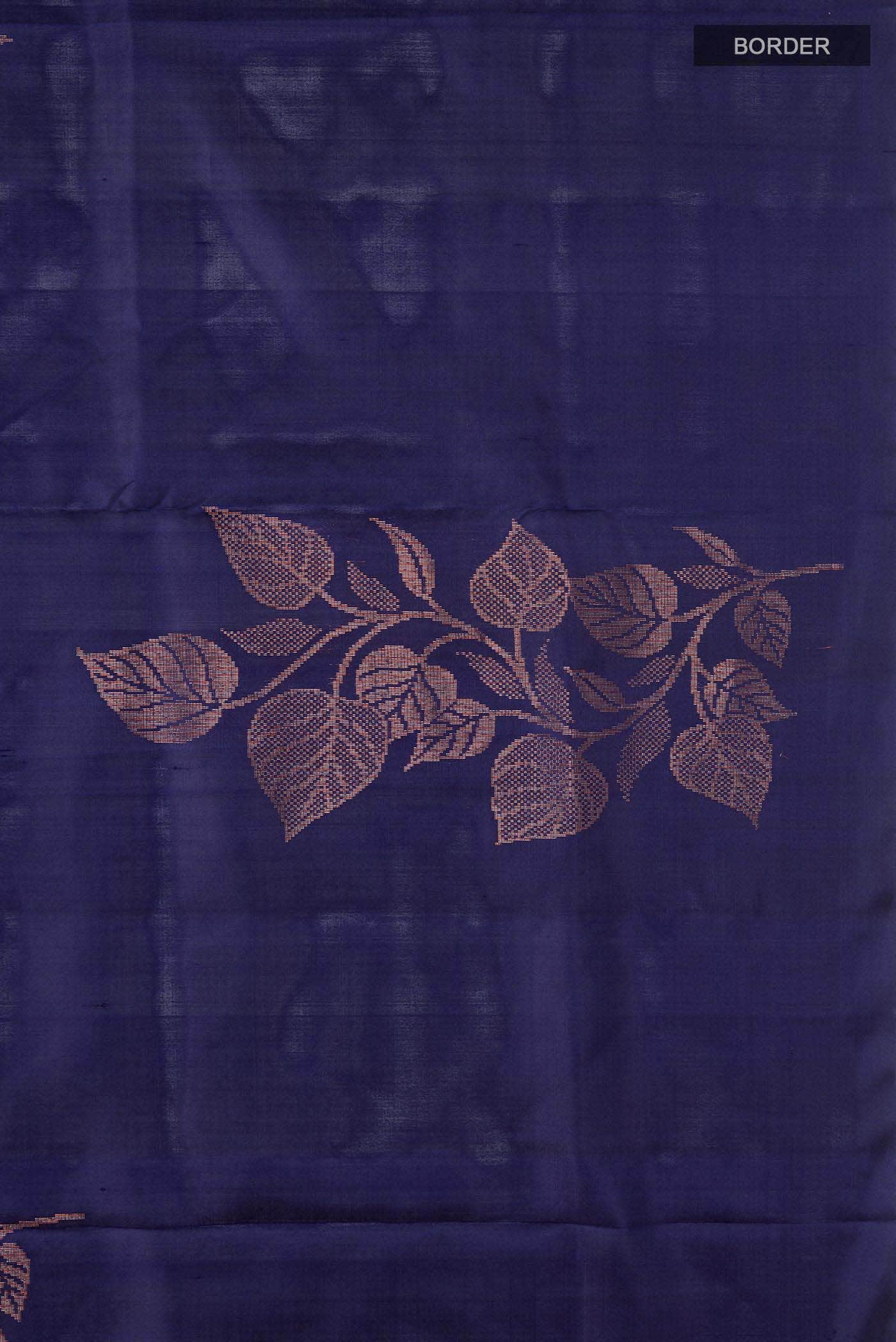 Blue Soft Silk Saree