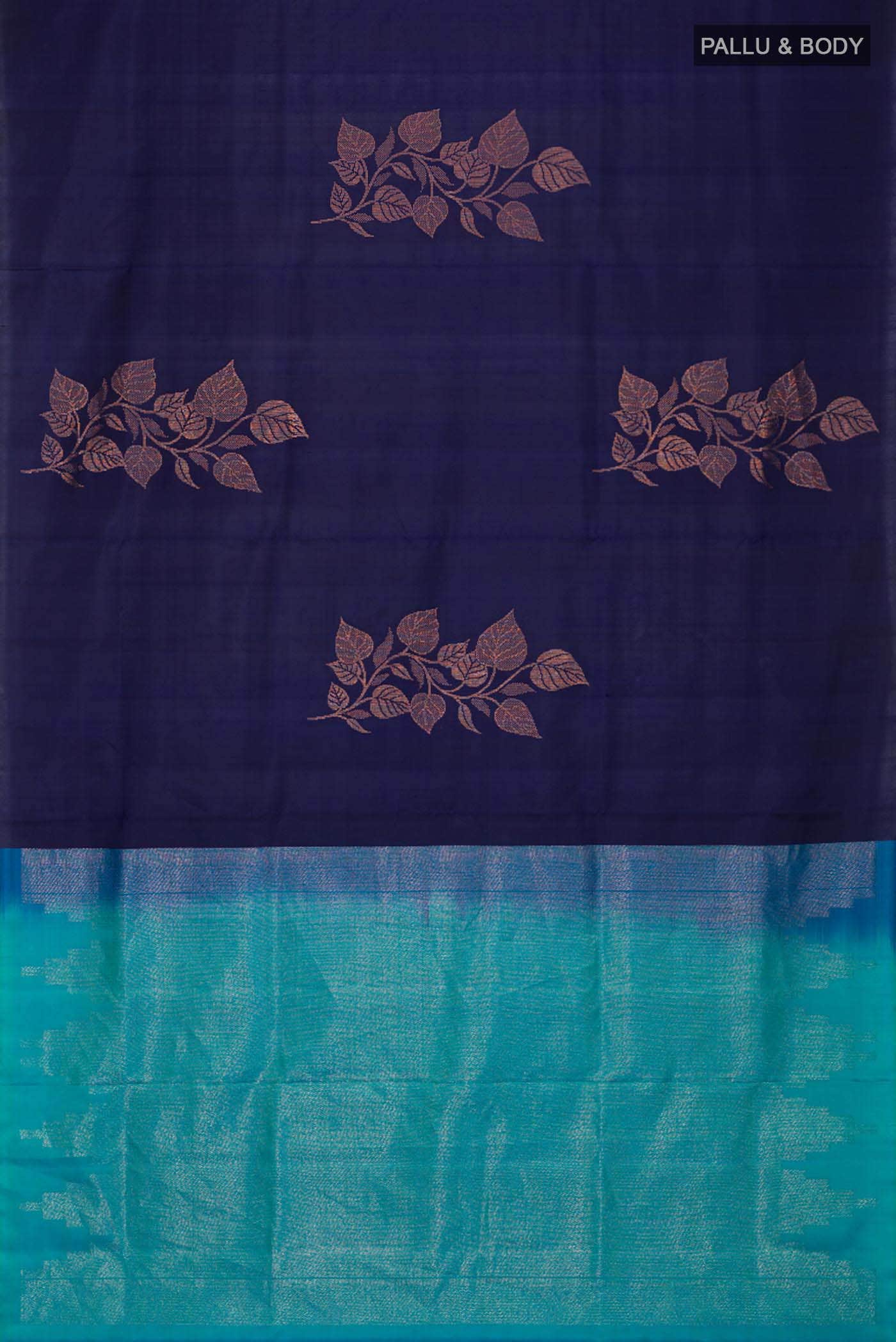 Blue Soft Silk Saree
