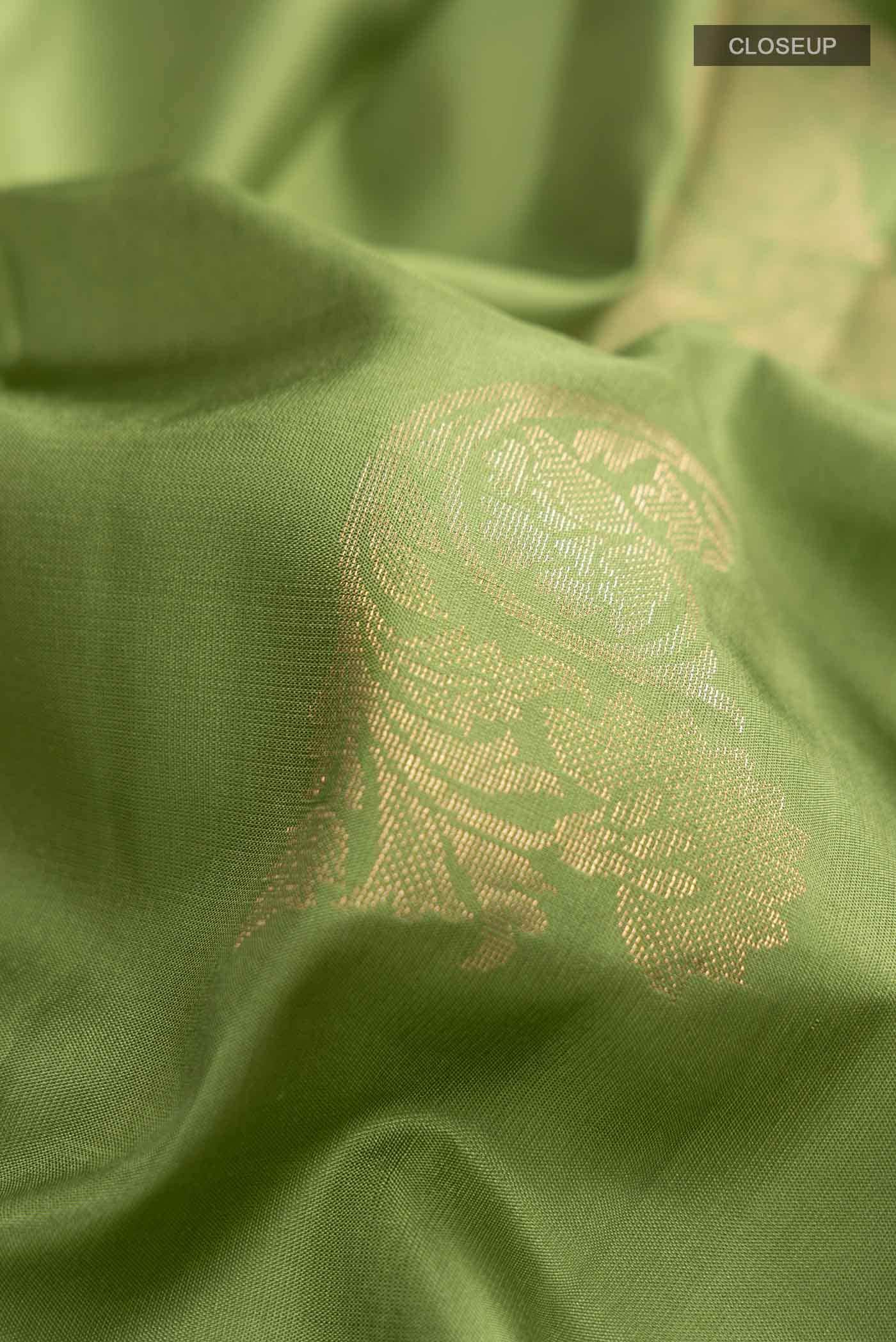 Green Soft Silk Saree