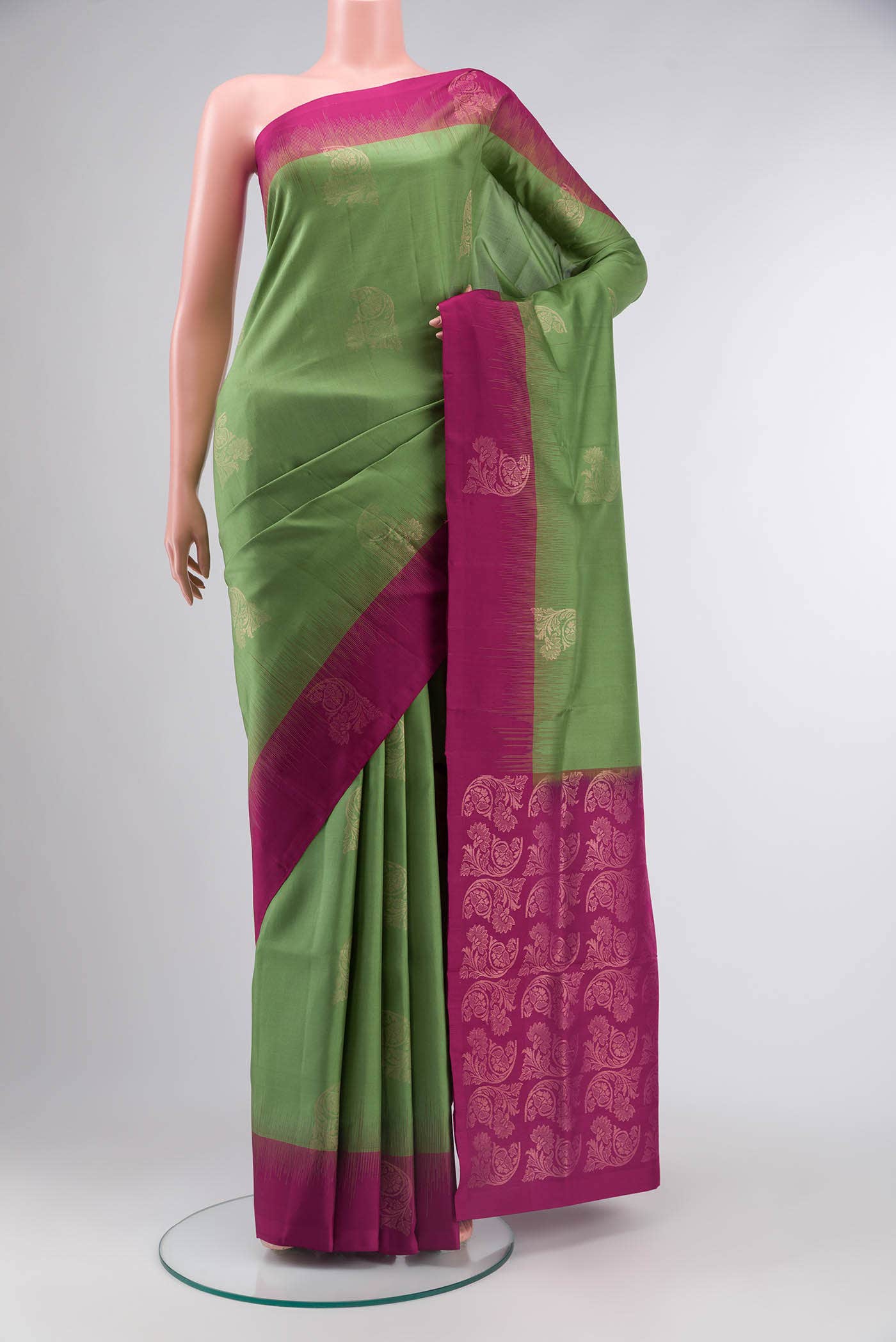 Green Soft Silk Saree