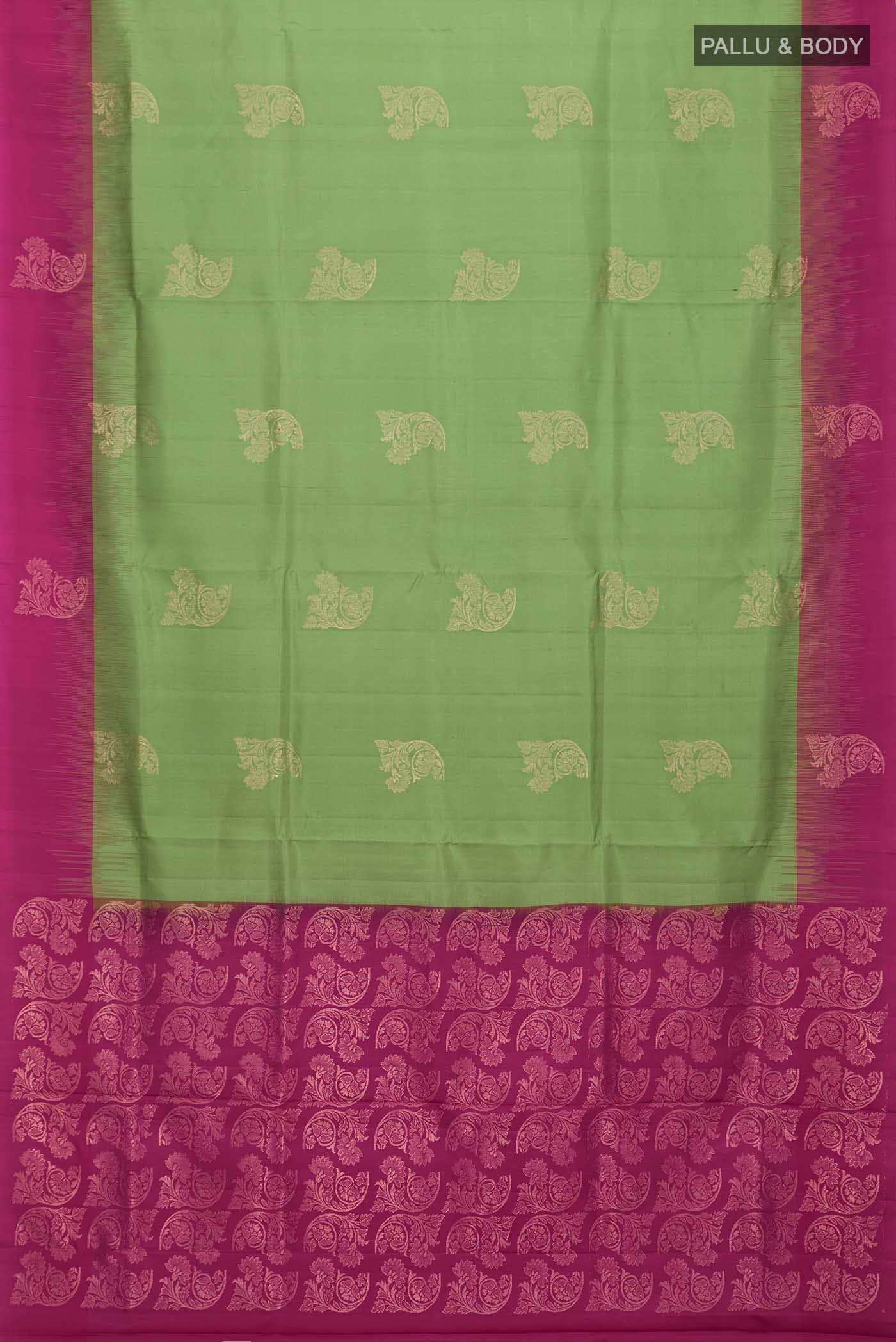 Green Soft Silk Saree
