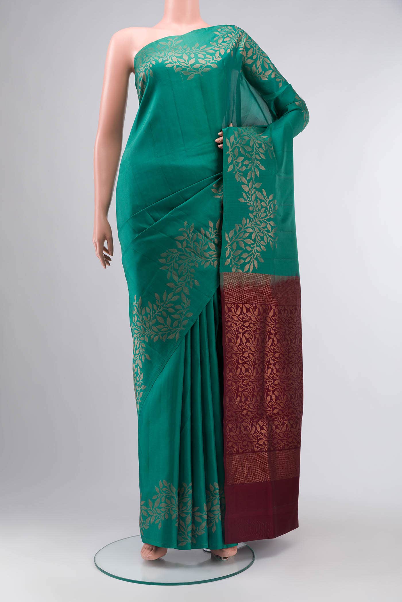 Green Soft Silk Saree