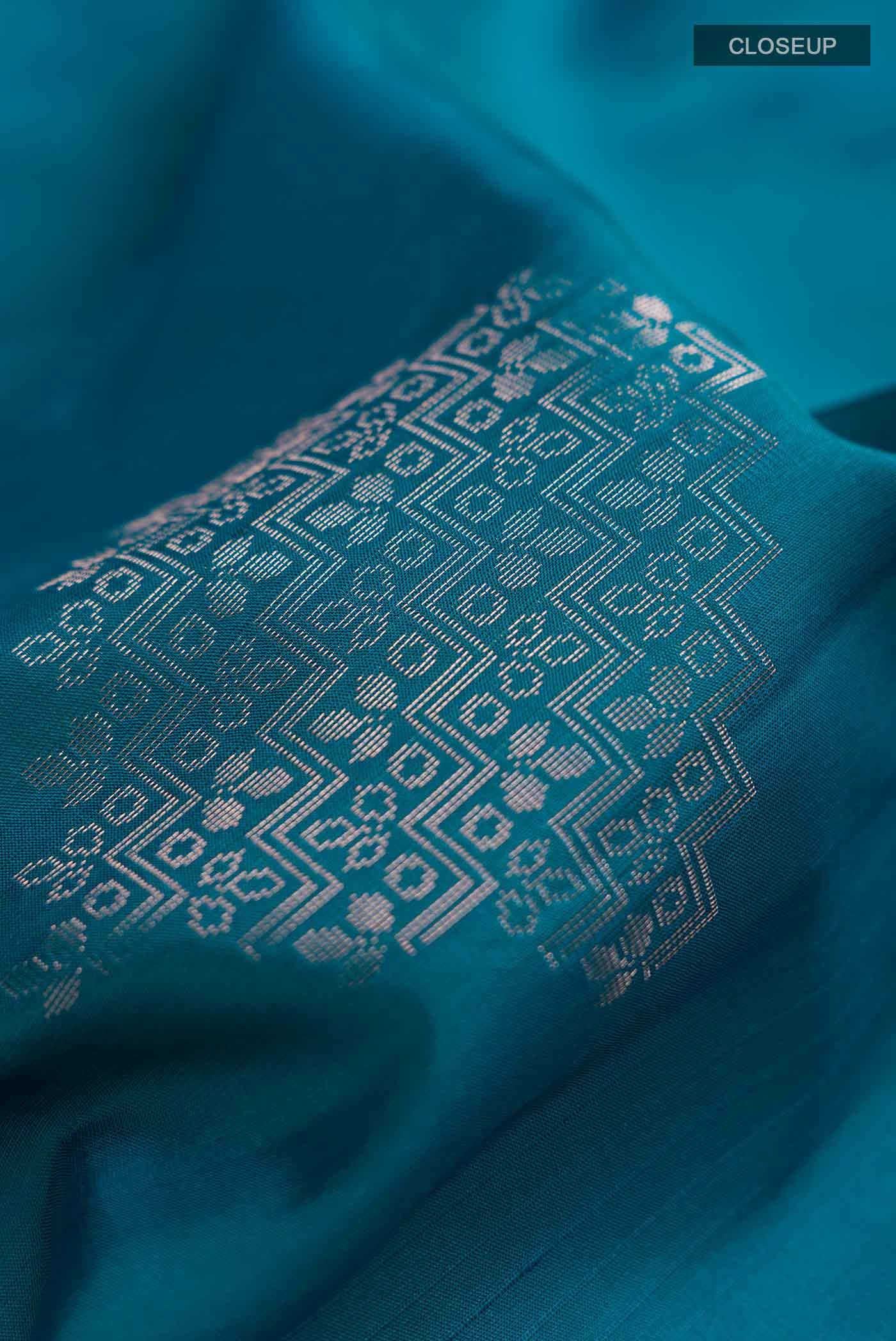 Blue Soft Silk Saree