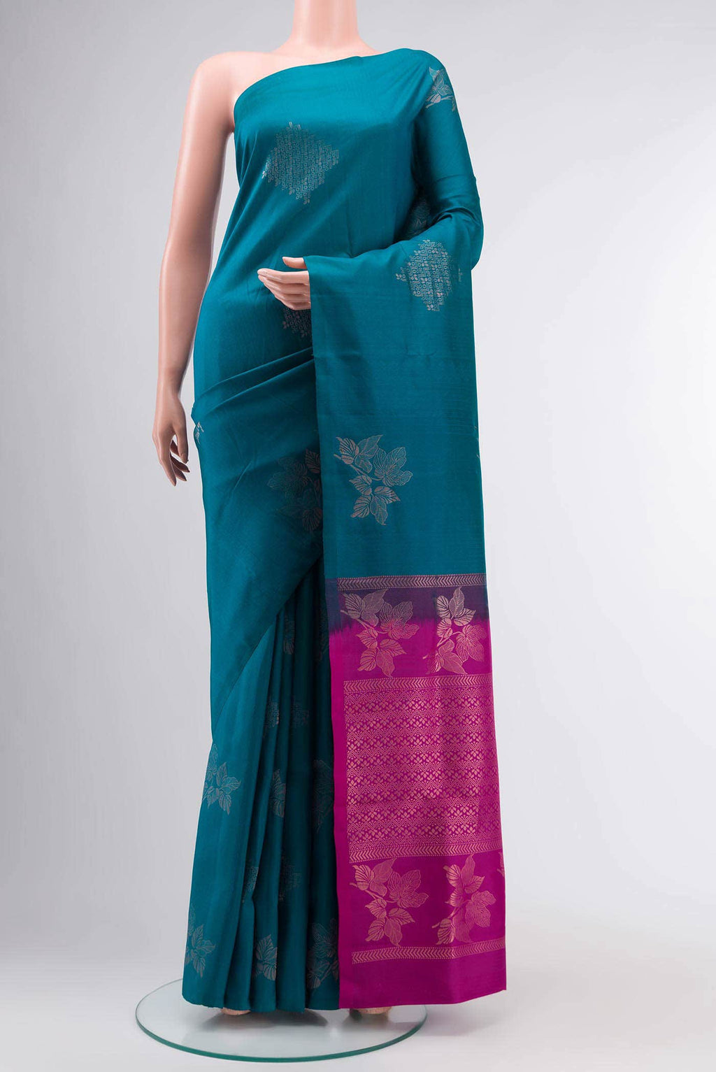 Blue Soft Silk Saree
