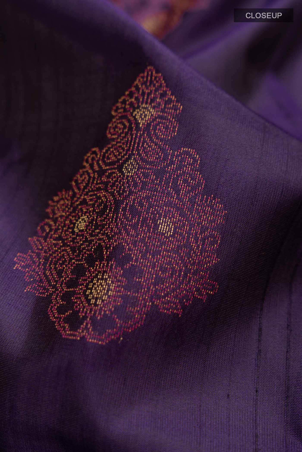 Violet Soft Silk Saree