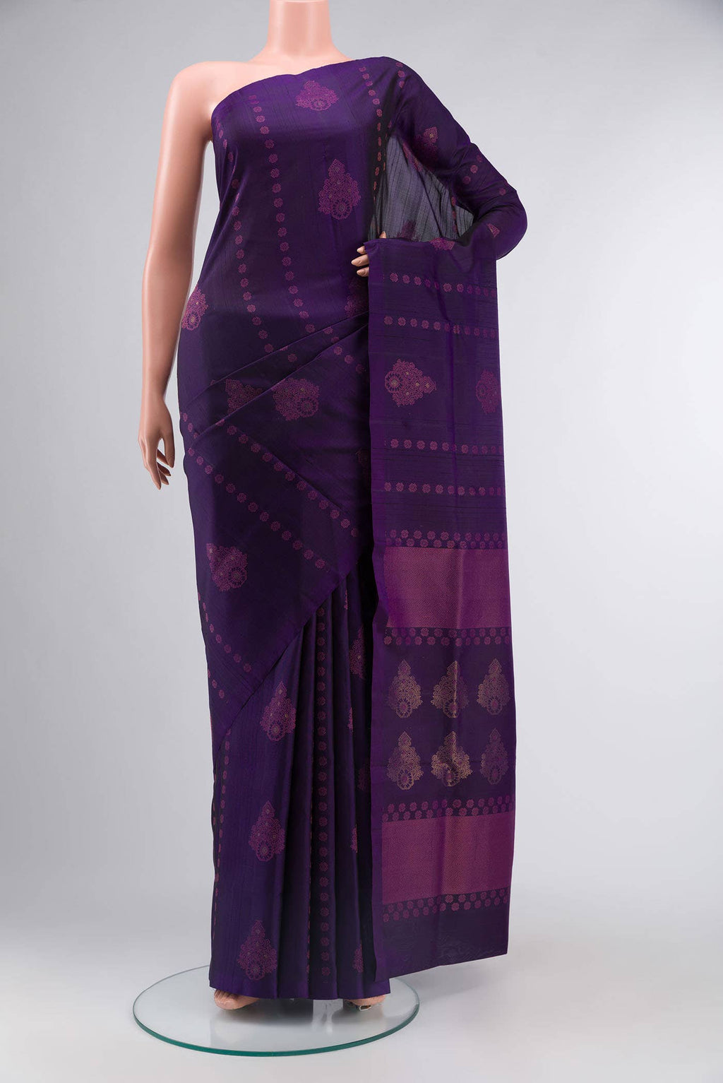 Violet Soft Silk Saree