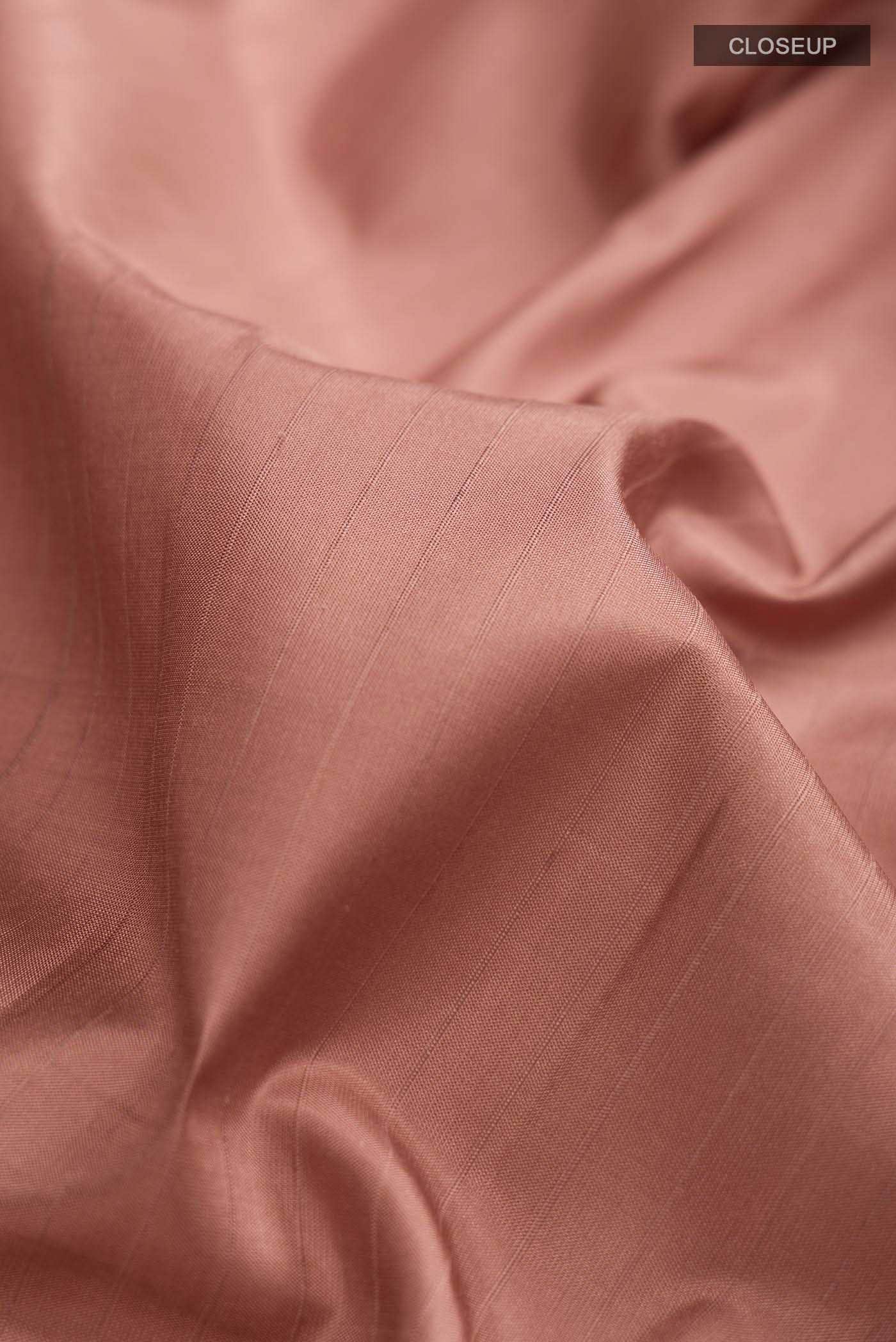 Rose Gold Soft Silk Saree