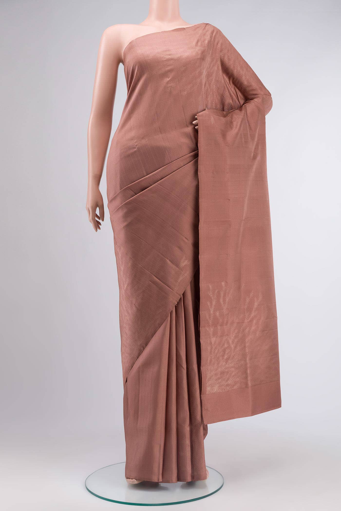 Rose Gold Soft Silk Saree