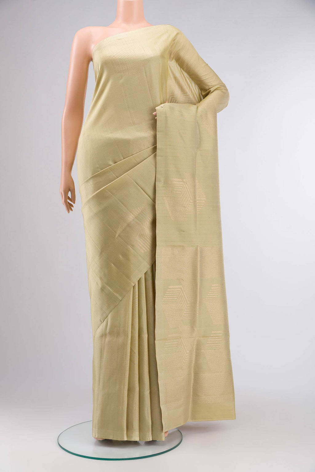Beige Soft Silk Saree