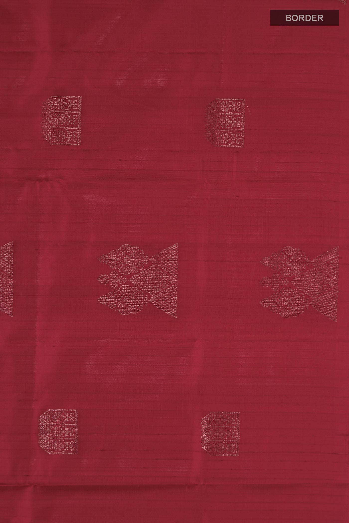 Maroon Soft Silk Saree
