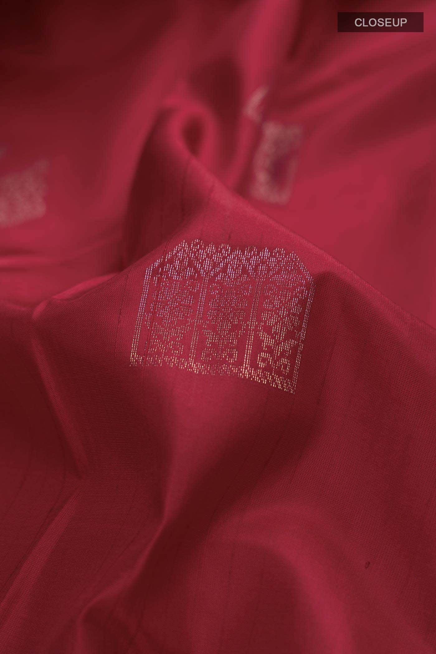 Maroon Soft Silk Saree