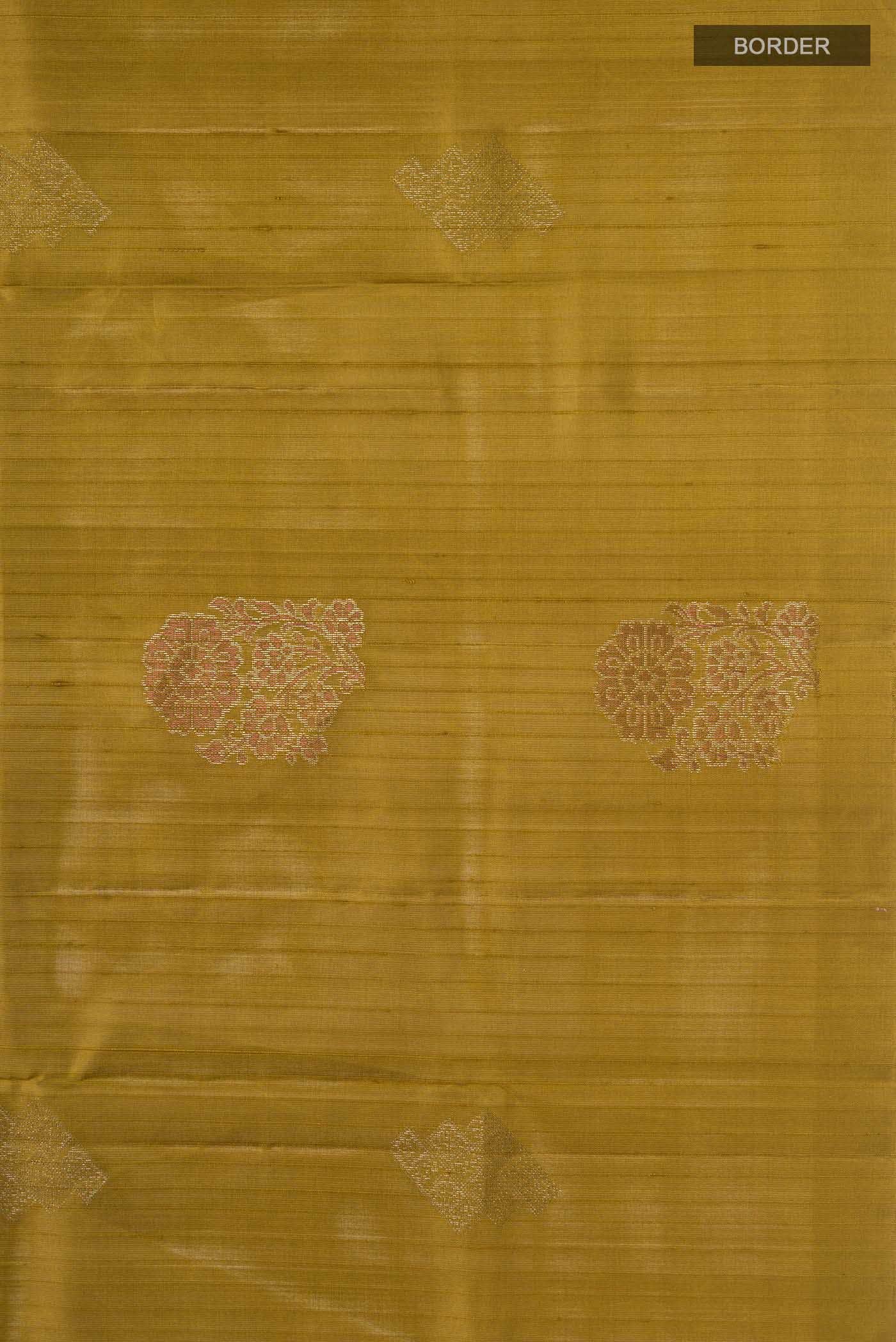 Mehandi Green Soft Silk Saree