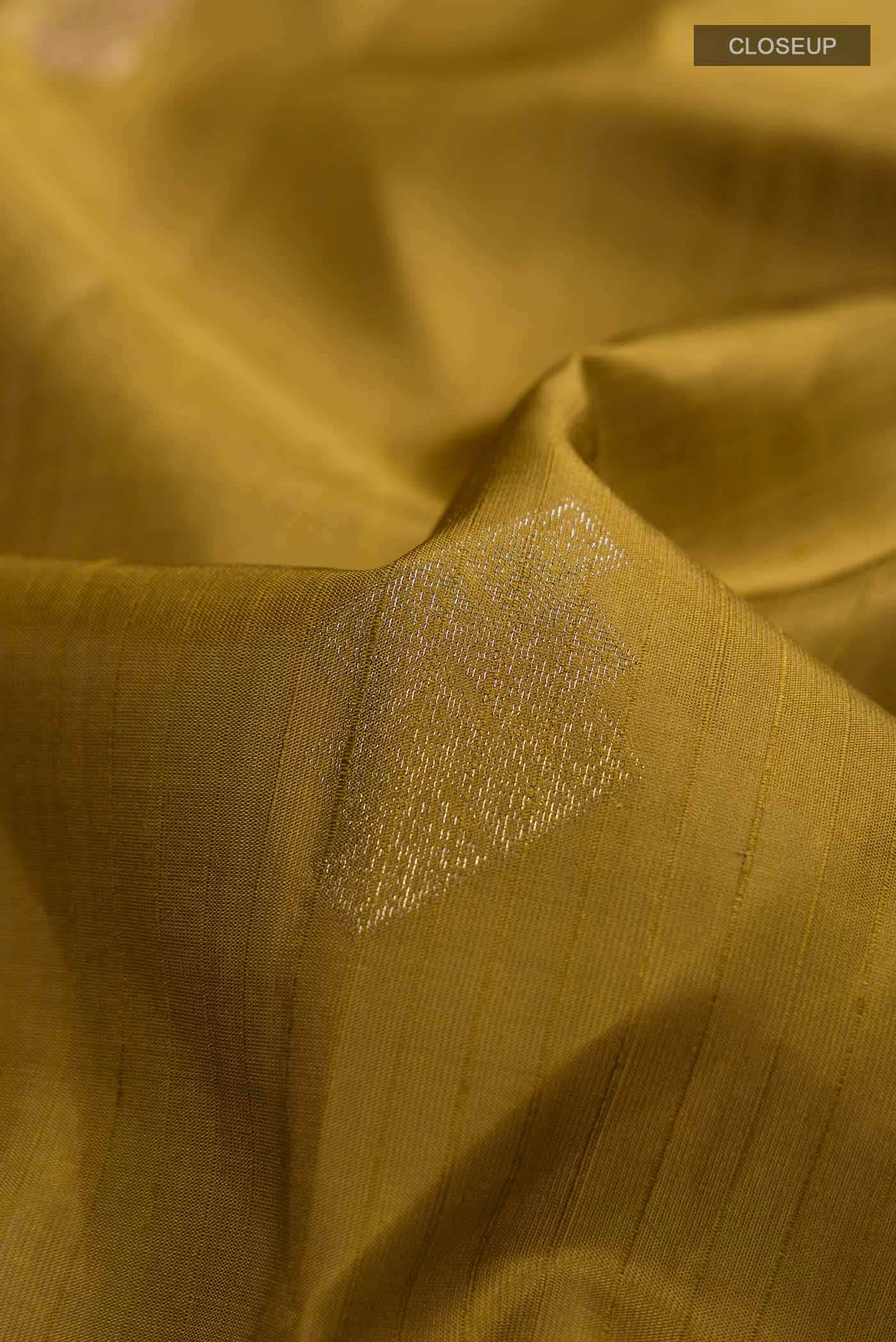 Mehandi Green Soft Silk Saree