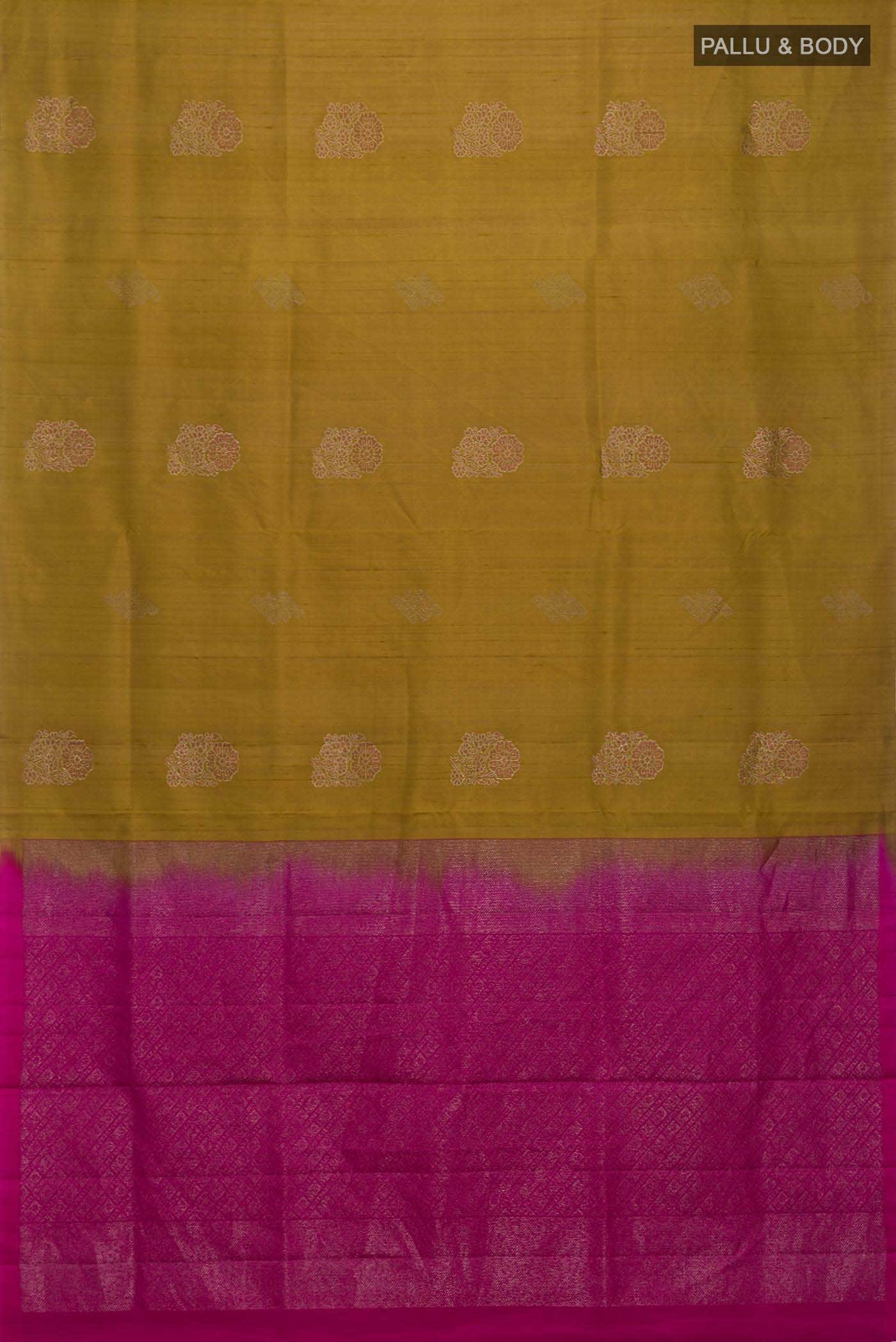 Mehandi Green Soft Silk Saree