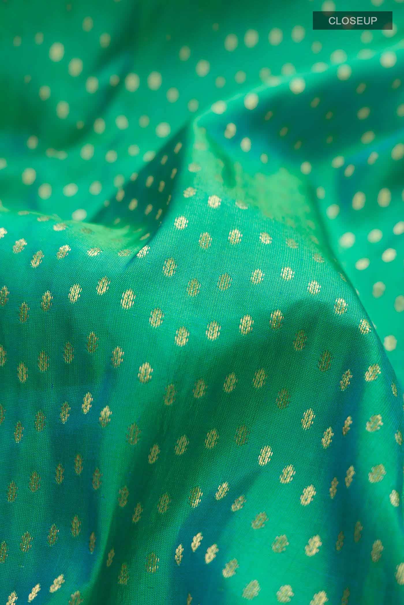 Green Kanchipuram Silk Saree