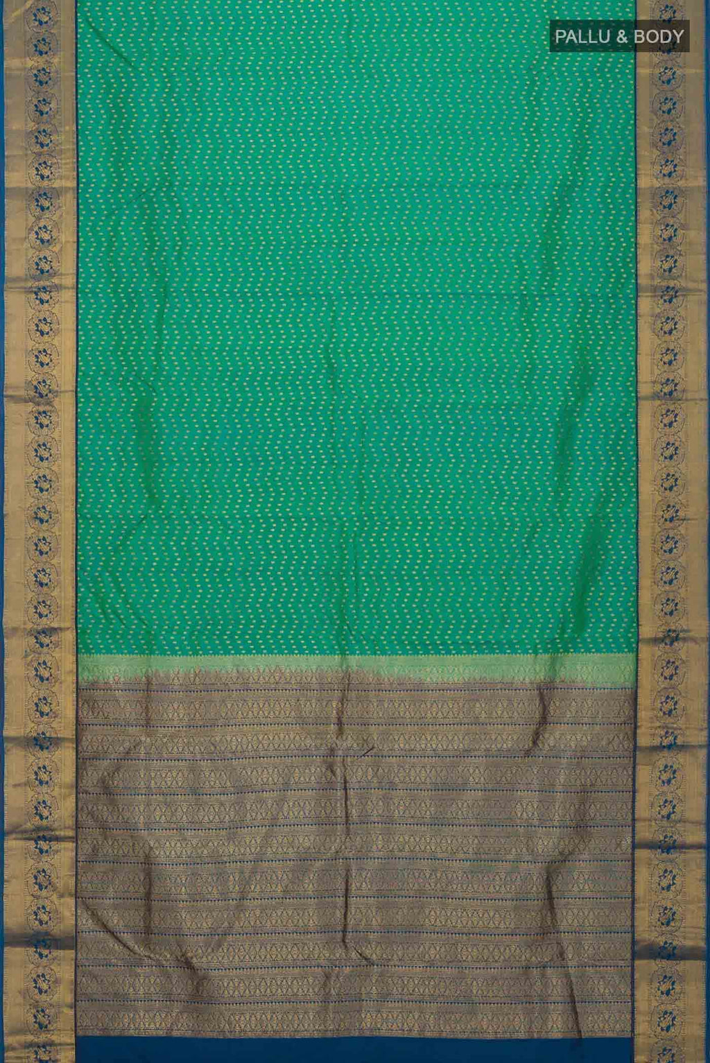 Green Kanchipuram Silk Saree