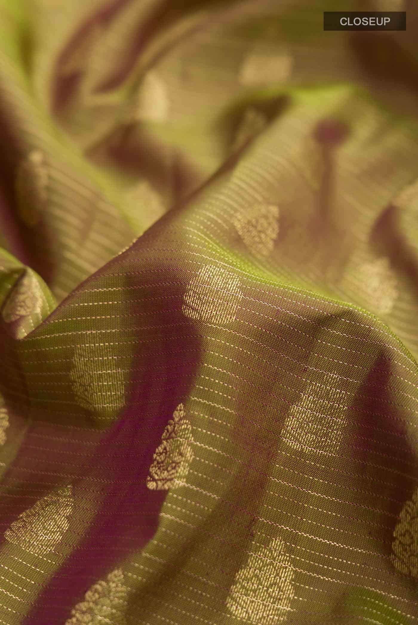 Green Kanchipuram Silk Saree