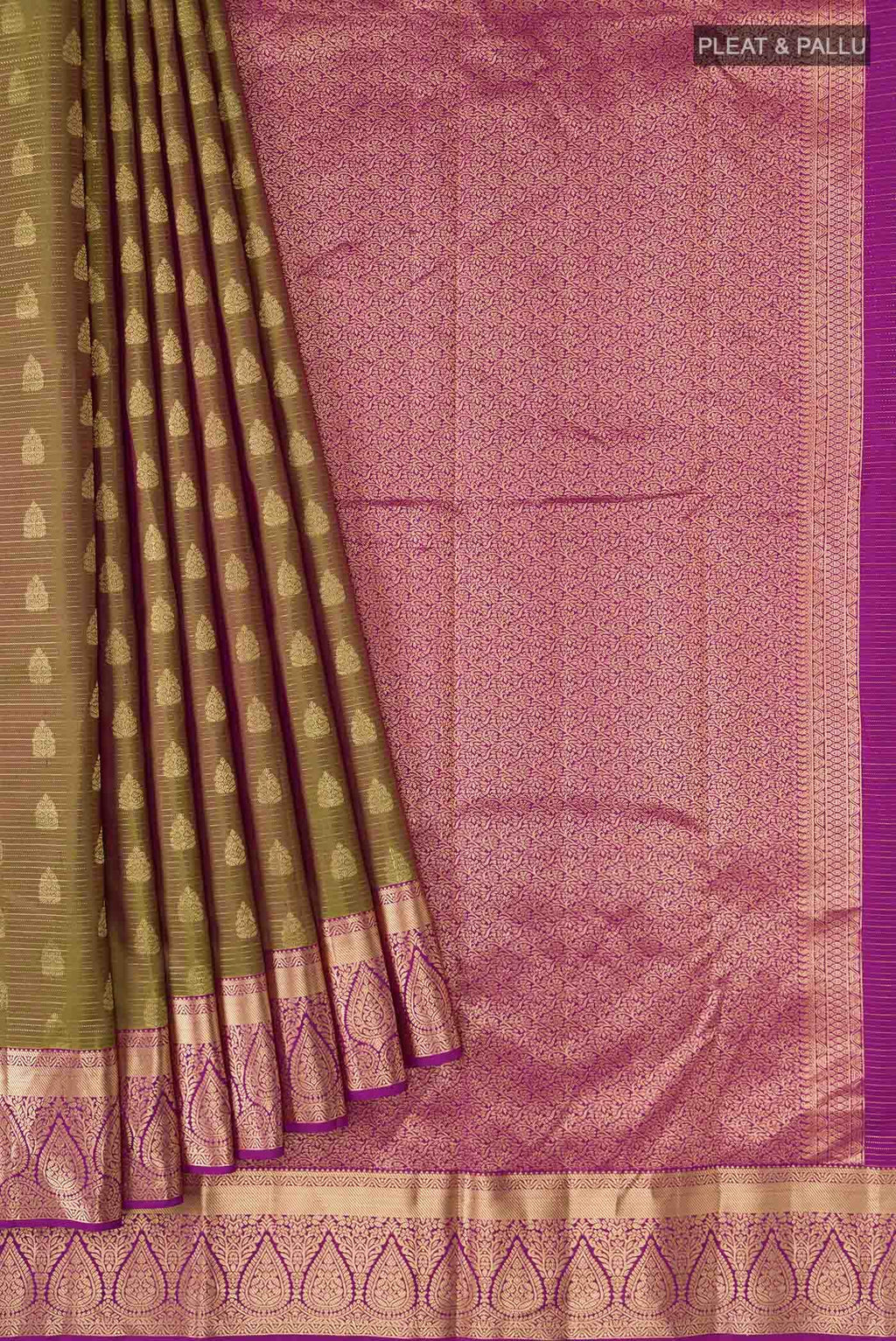 Green Kanchipuram Silk Saree