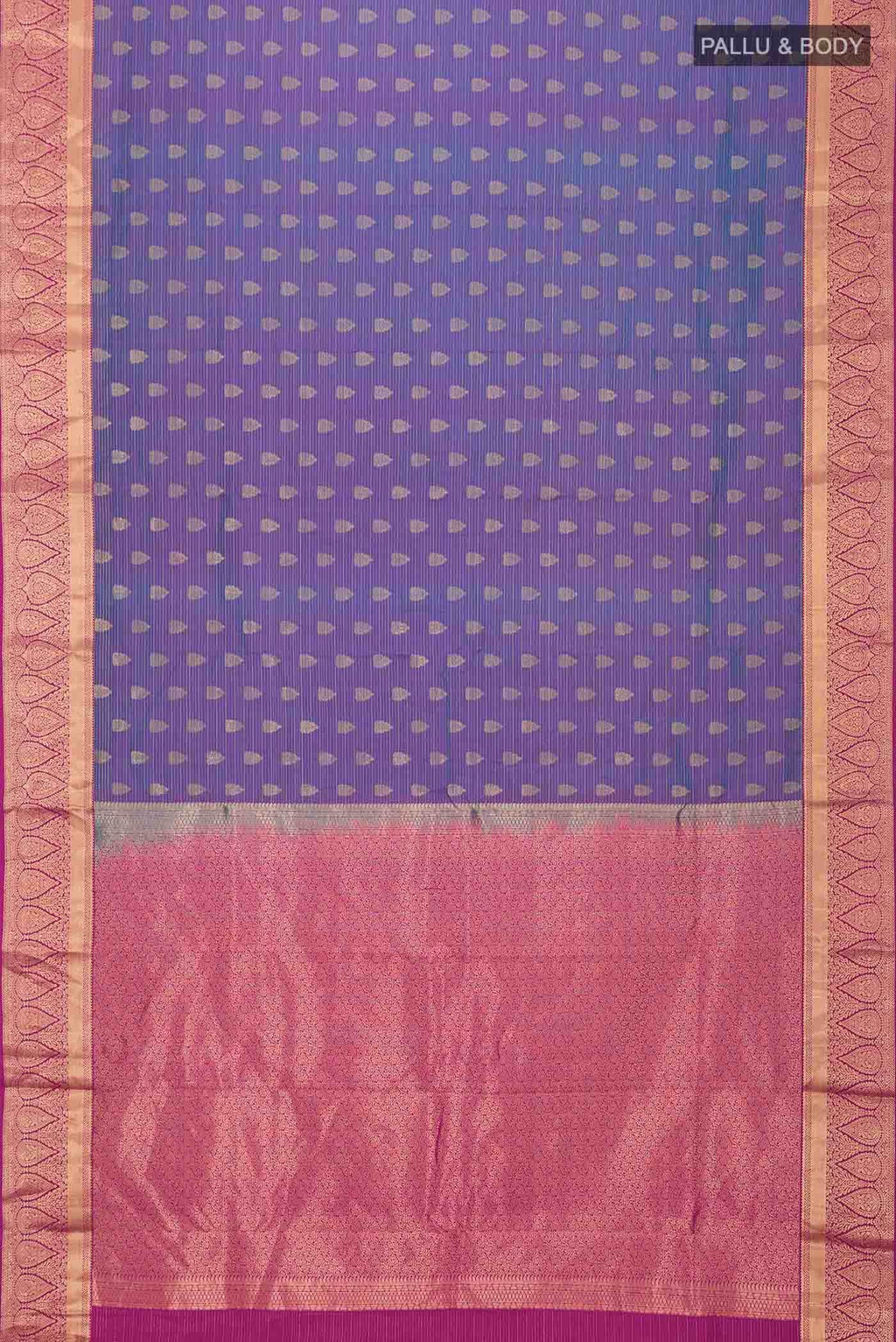 Blue Kanchipuram Silk Saree