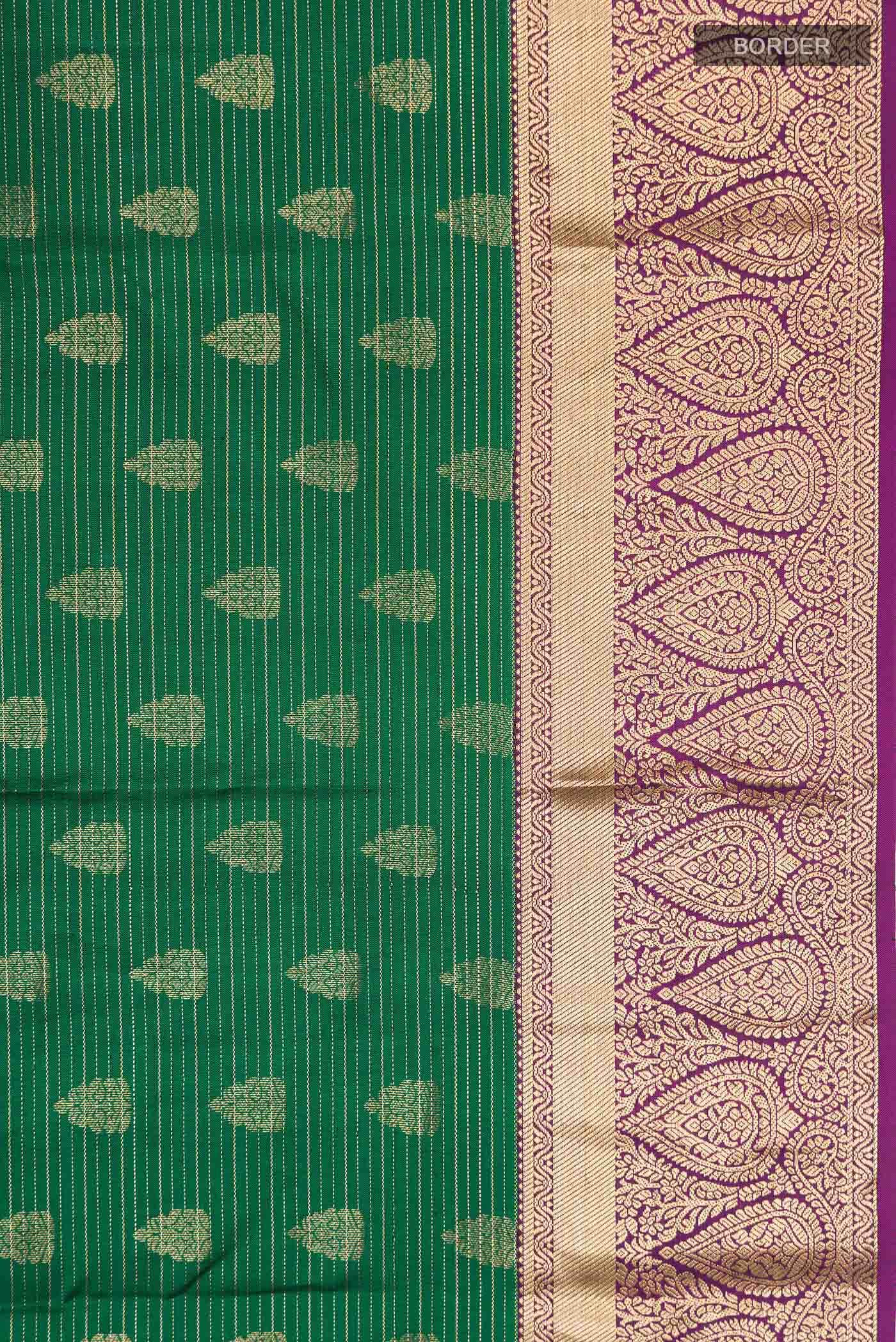 Green Kanchipuram Silk Saree