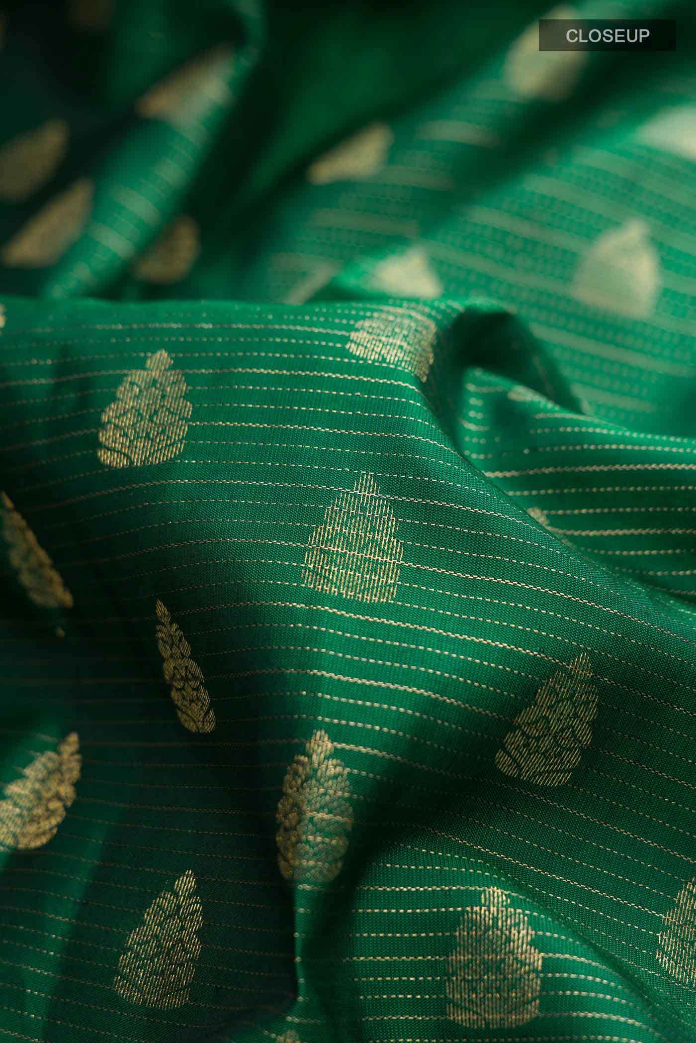 Green Kanchipuram Silk Saree