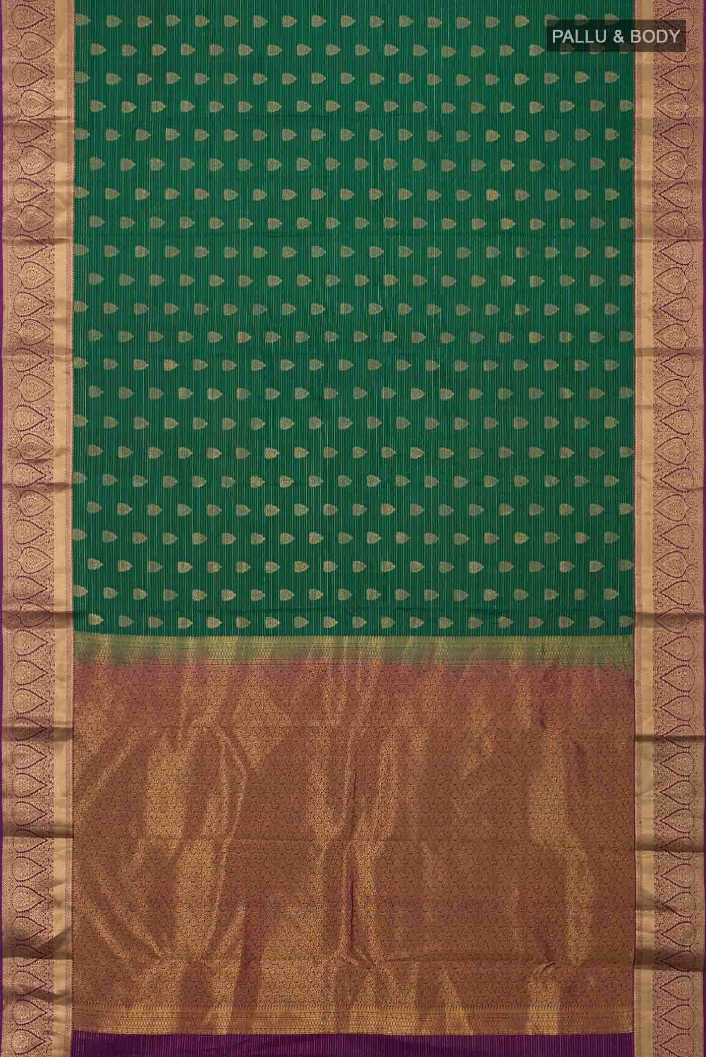 Green Kanchipuram Silk Saree