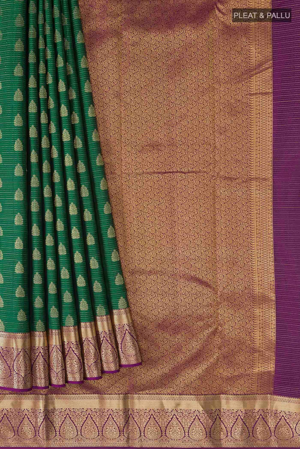 Green Kanchipuram Silk Saree