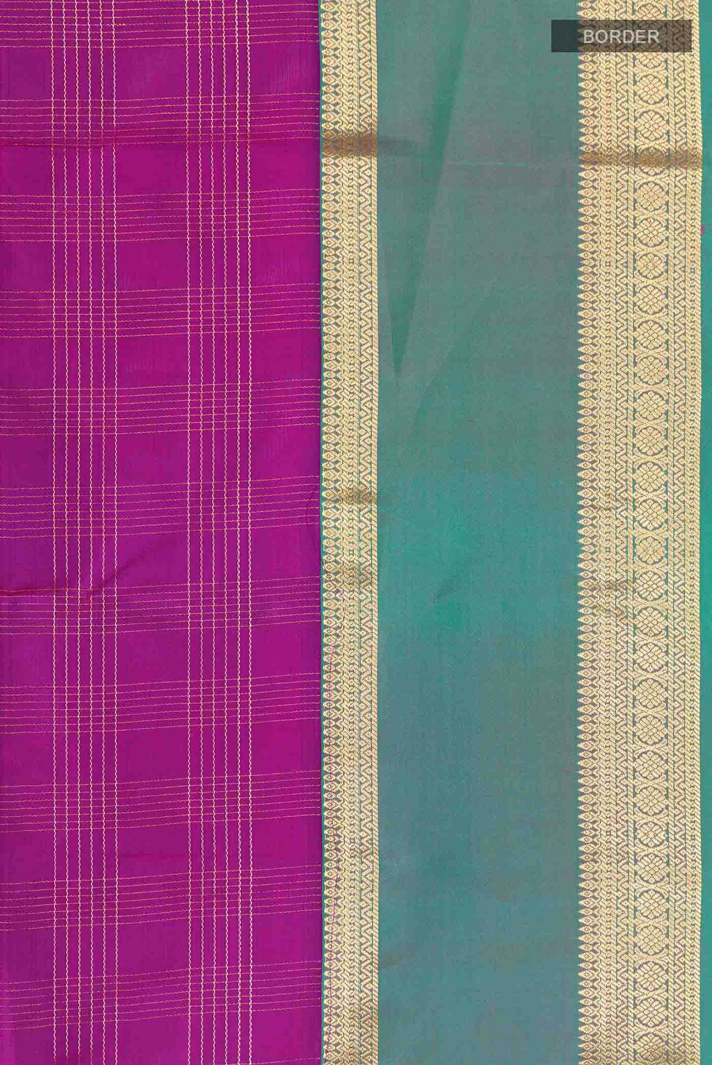 Purple Kanchipuram Silk Saree