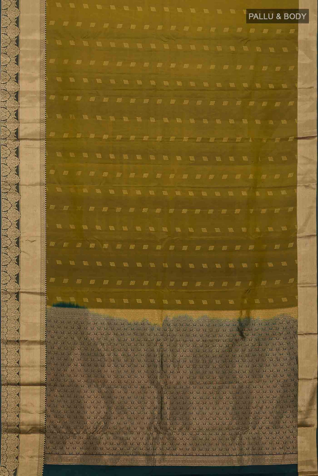 Green Kanchipuram Silk Saree