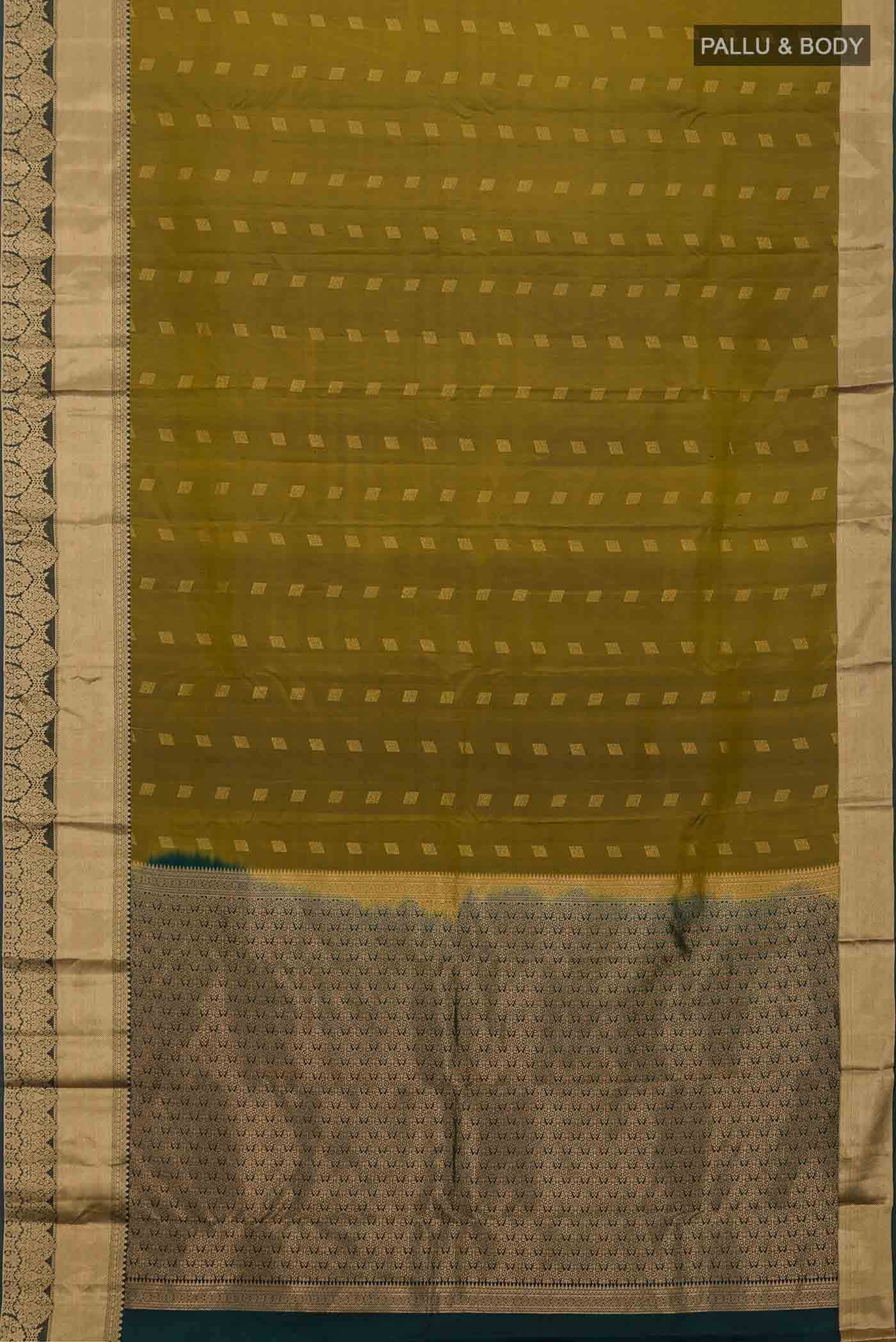 Green Kanchipuram Silk Saree