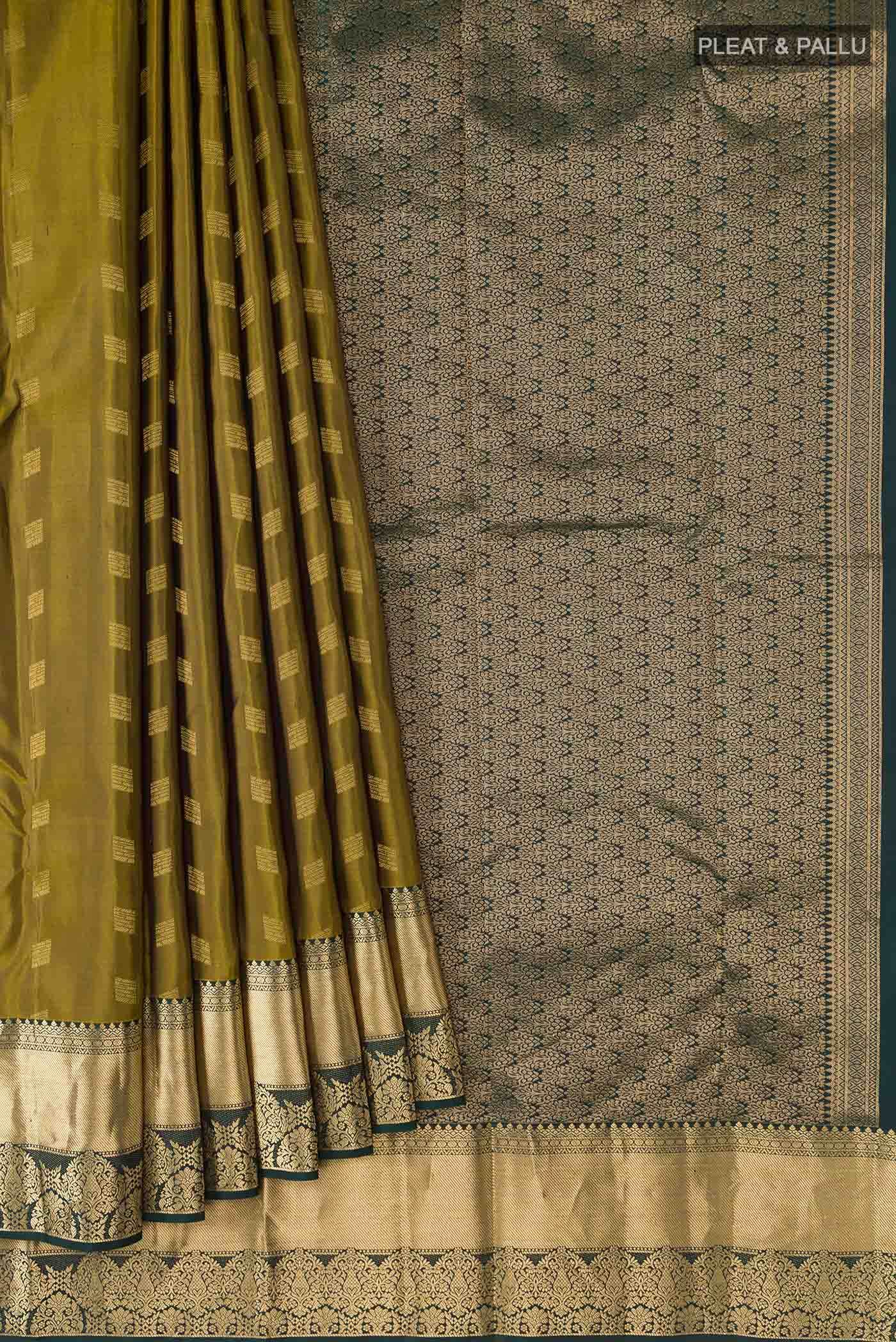 Green Kanchipuram Silk Saree