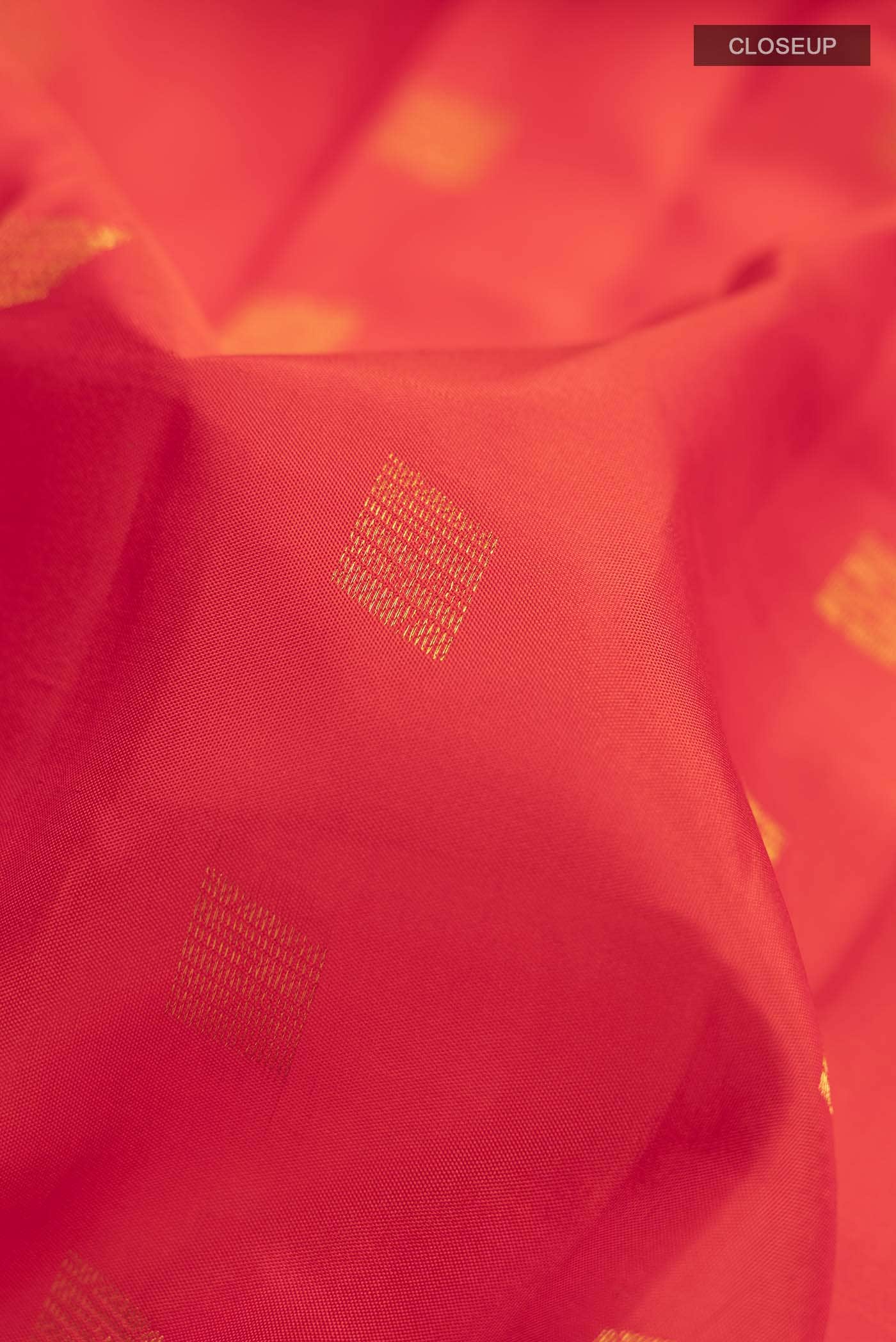 Red Kanchipuram Silk Saree