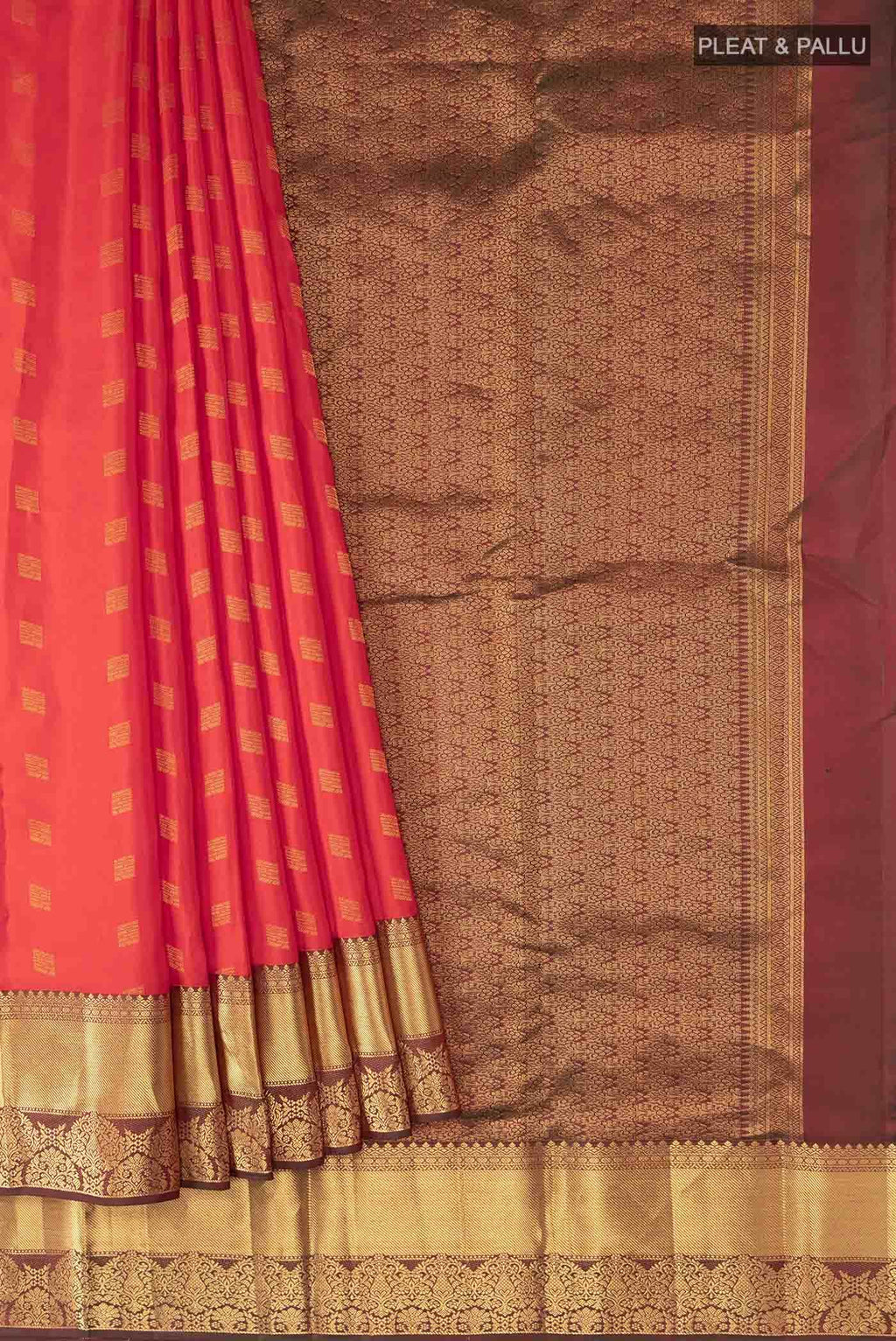 Red Kanchipuram Silk Saree