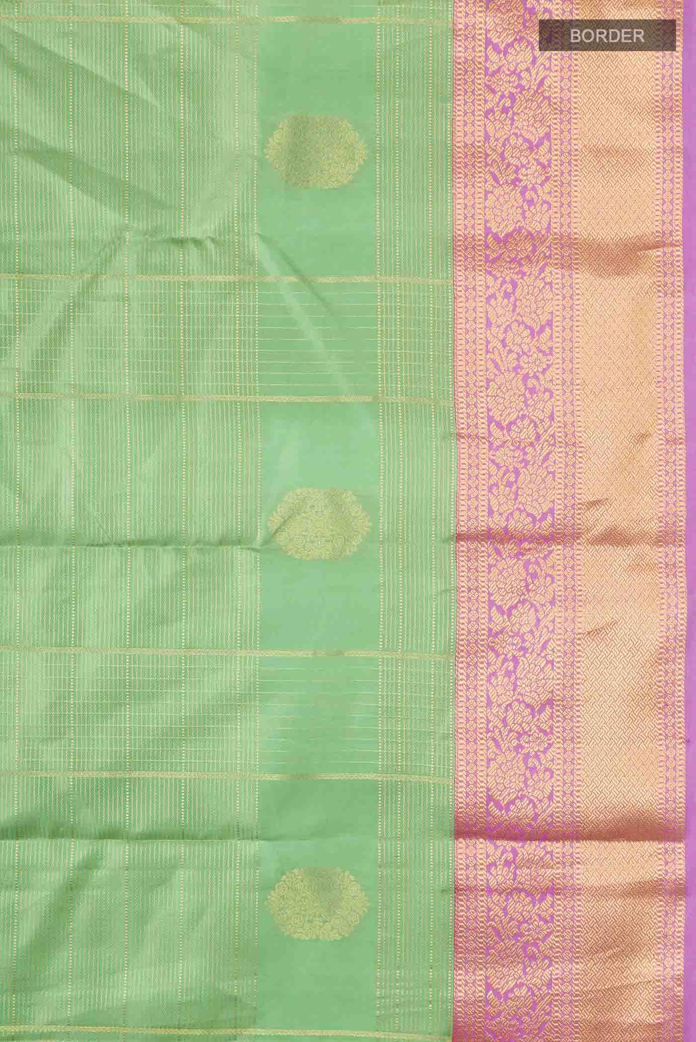 Green Kanchipuram Silk Saree