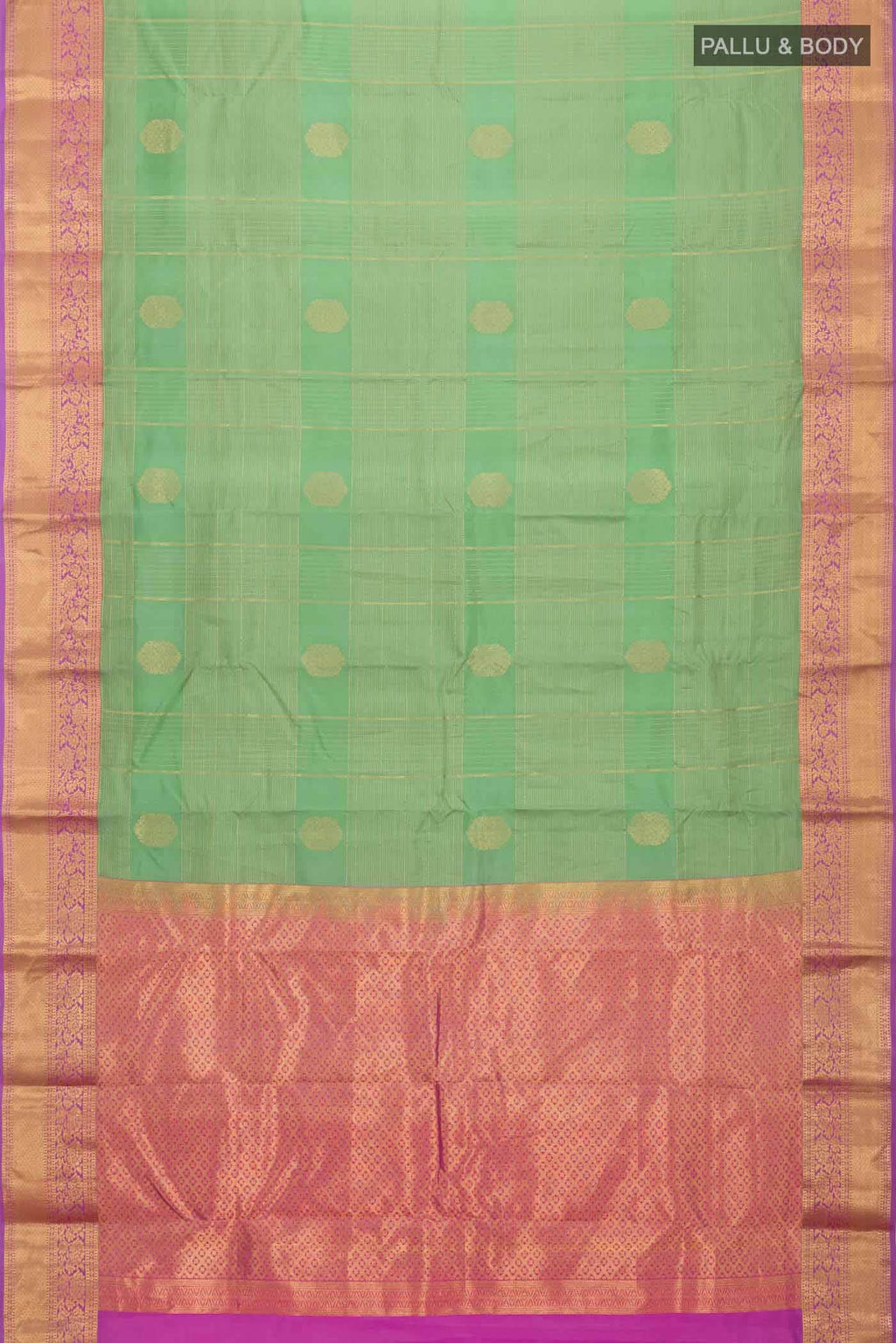 Green Kanchipuram Silk Saree