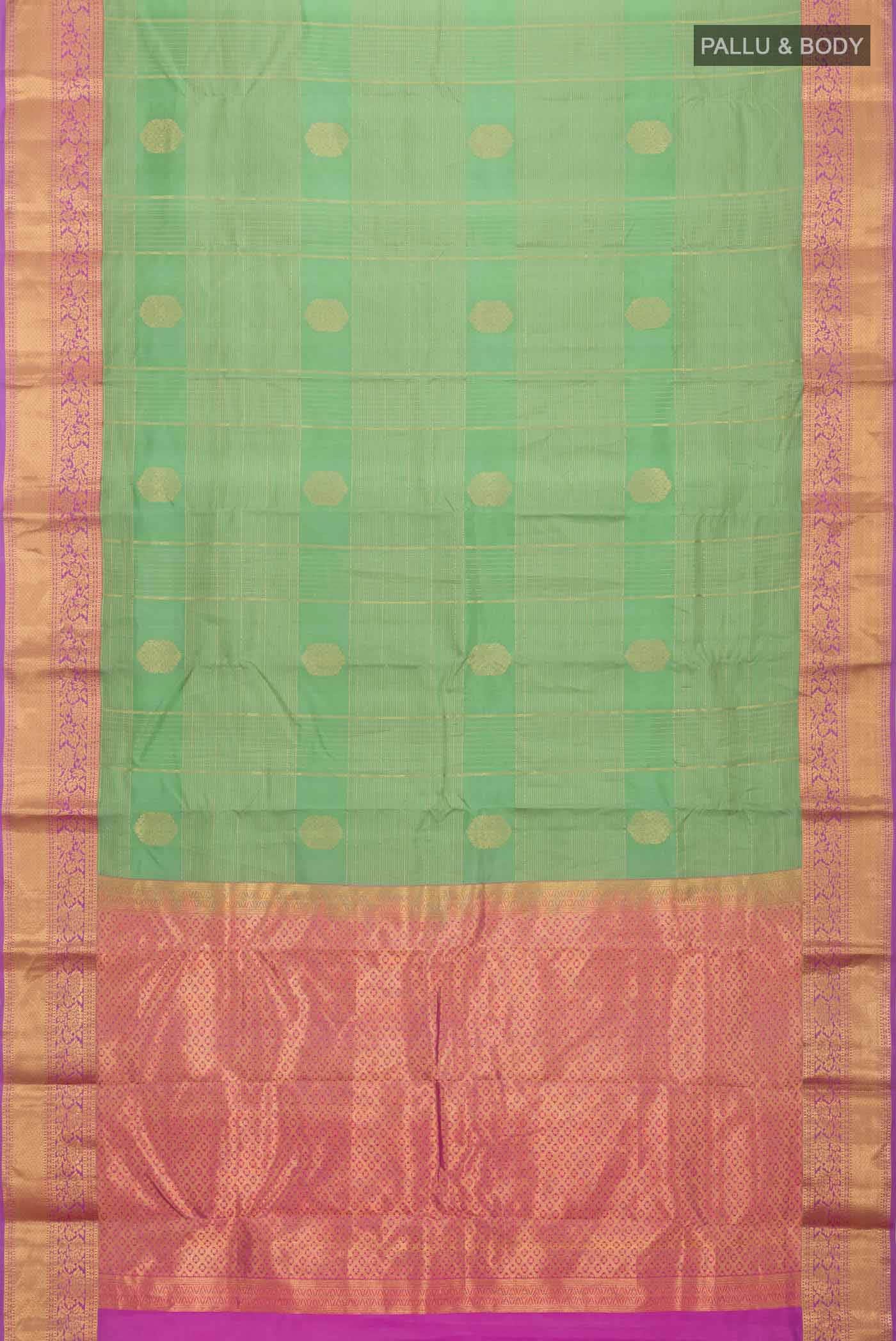 Green Kanchipuram Silk Saree
