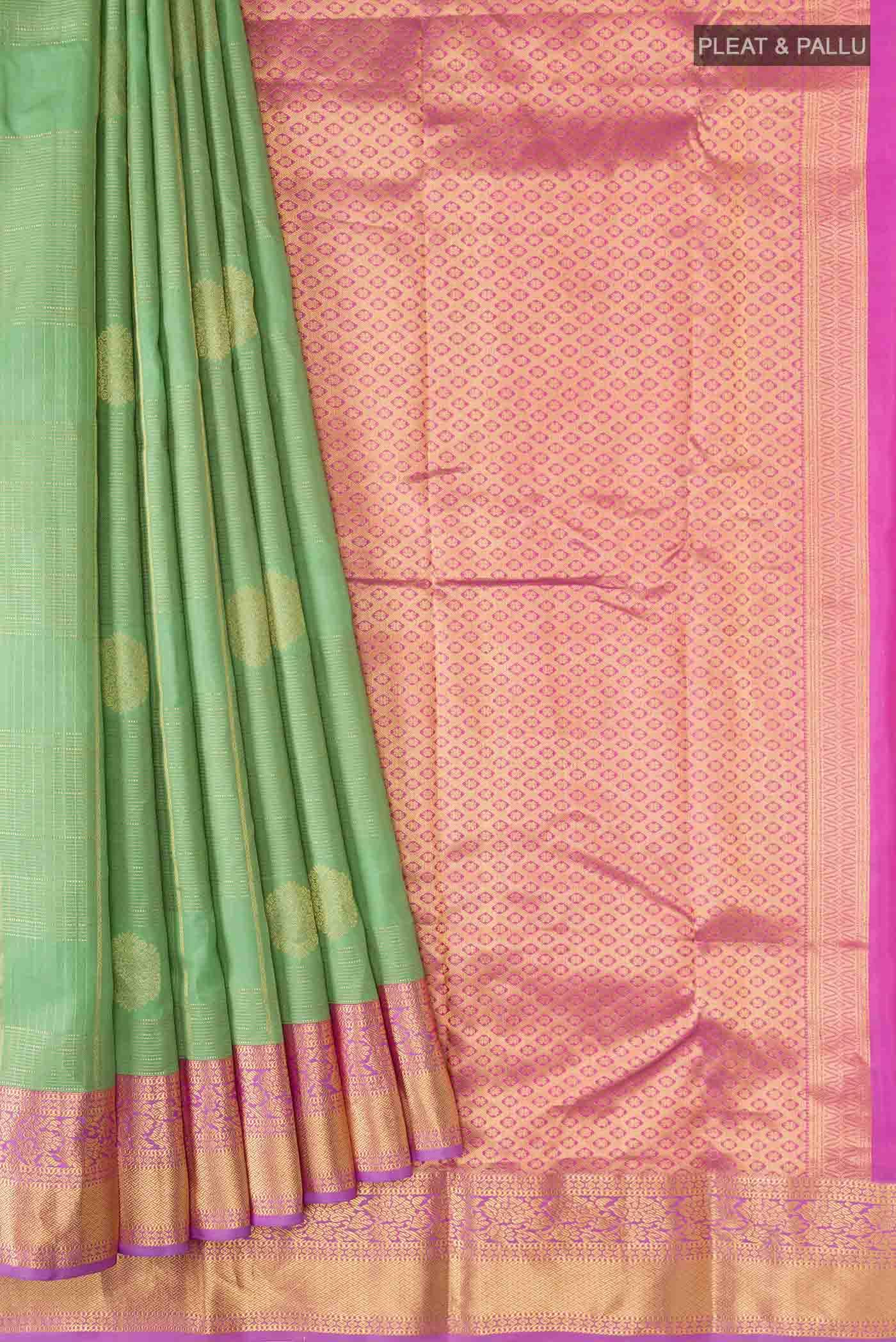 Green Kanchipuram Silk Saree