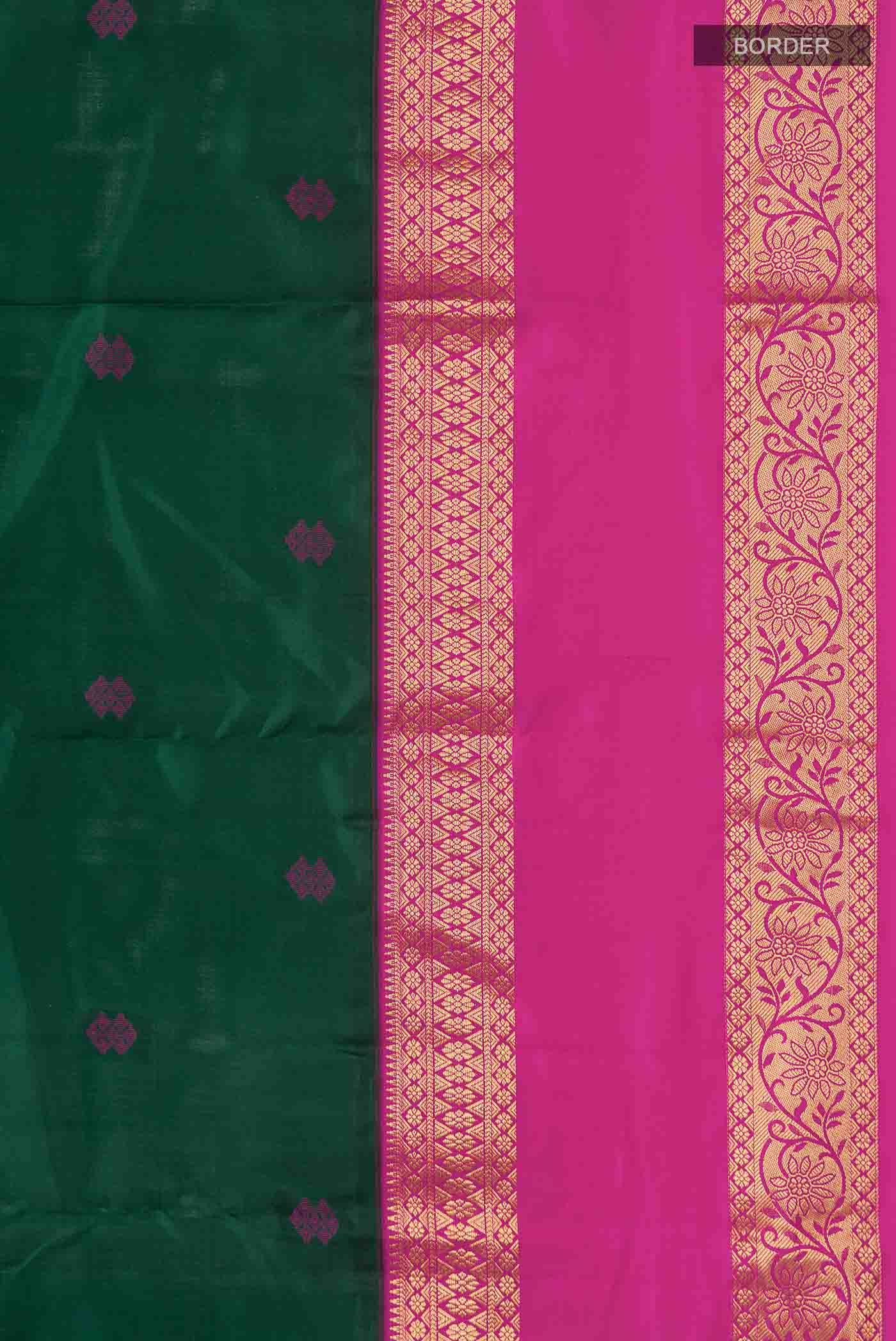 Green Kanchipuram Silk Saree