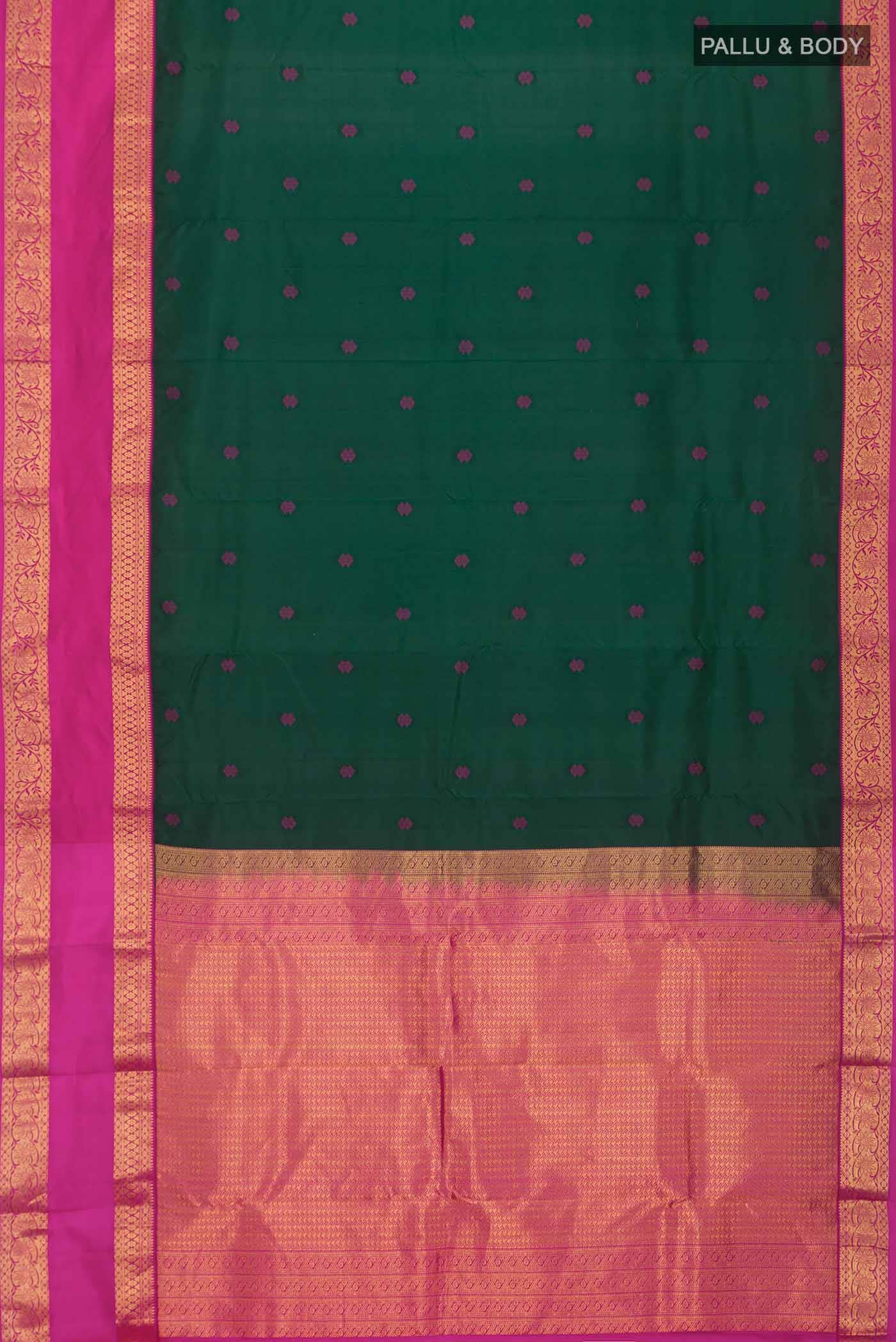Green Kanchipuram Silk Saree