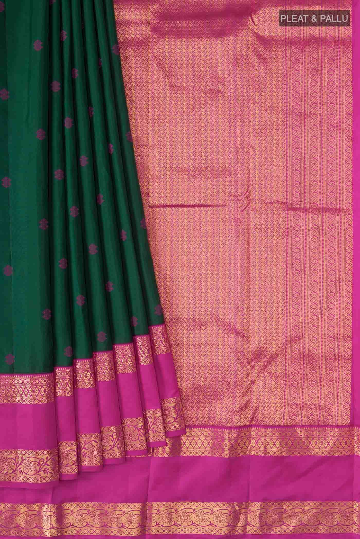 Green Kanchipuram Silk Saree