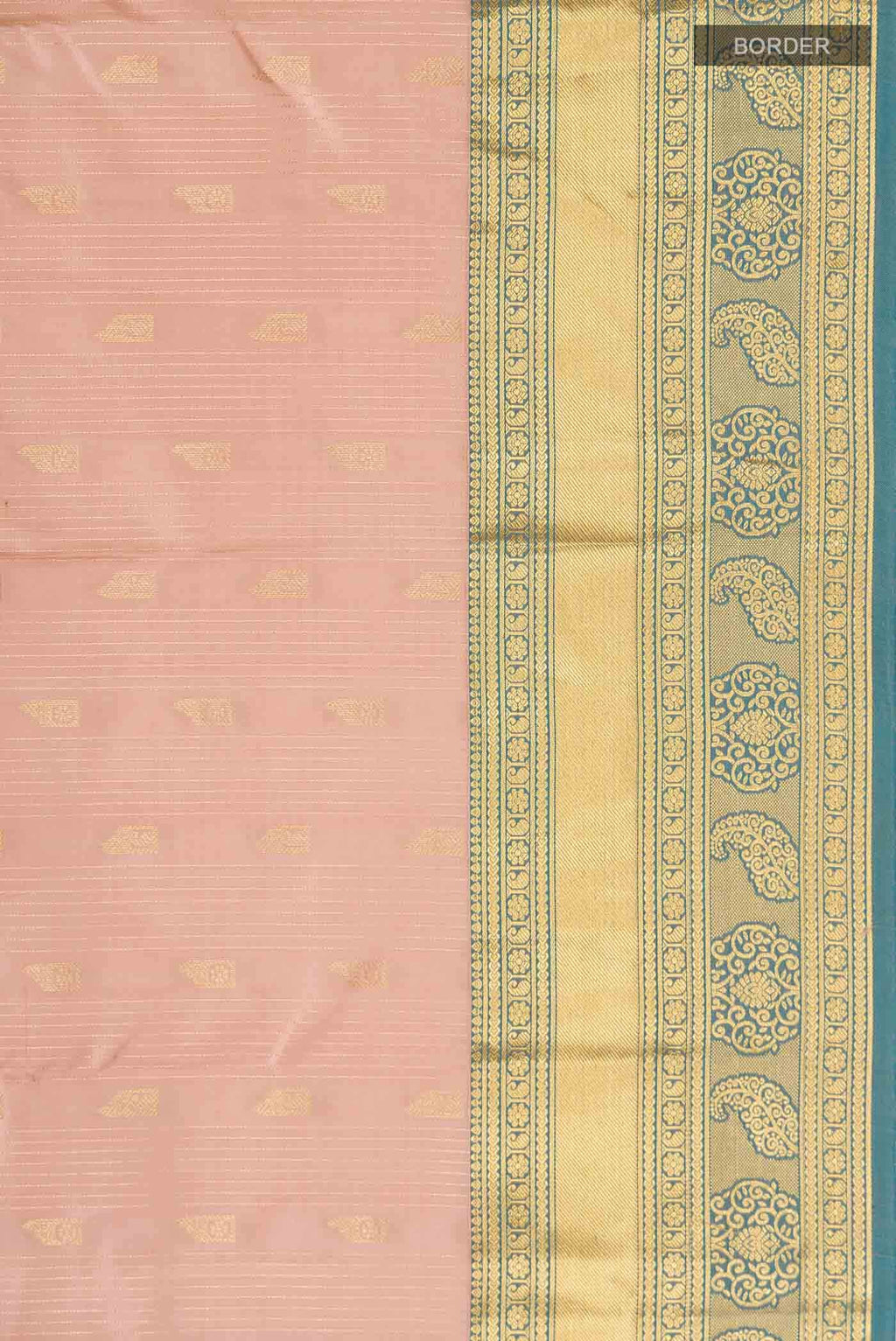 Brown Kanchipuram Silk Saree