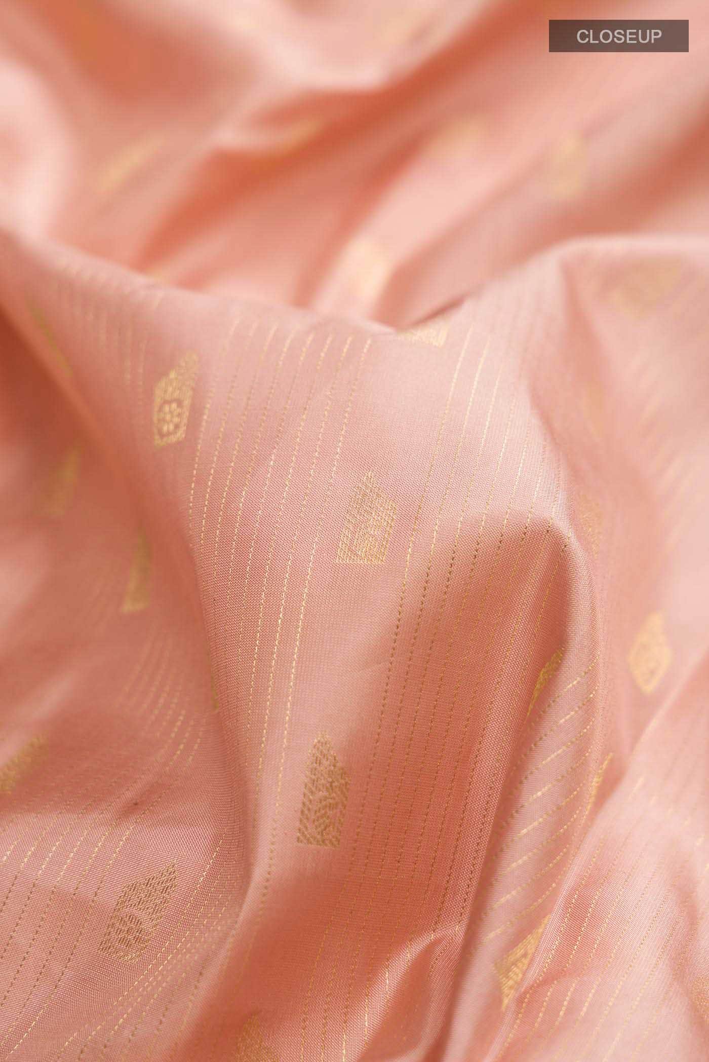 Brown Kanchipuram Silk Saree