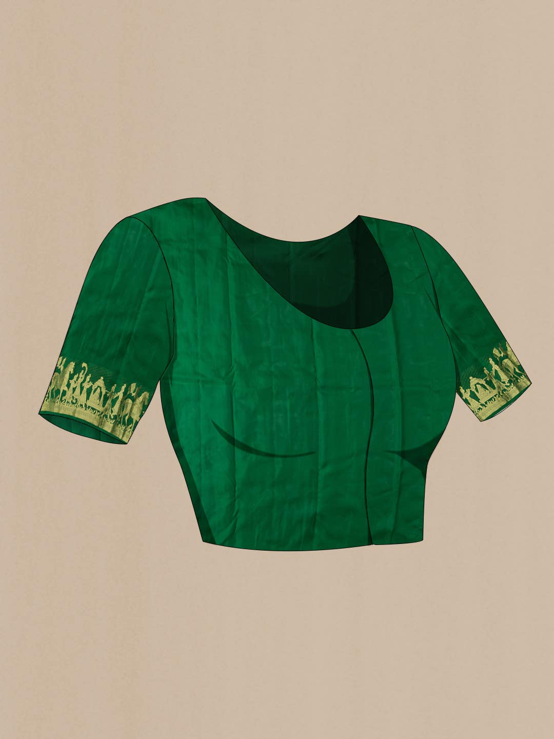 Green Kanchipuram Silk Saree