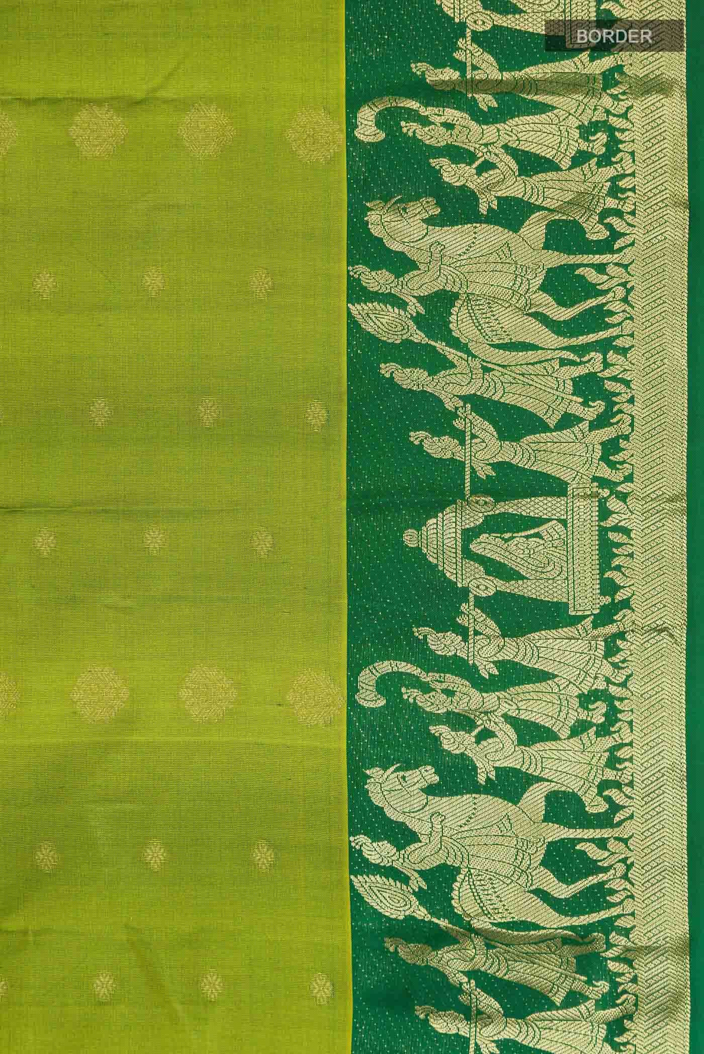 Green Kanchipuram Silk Saree