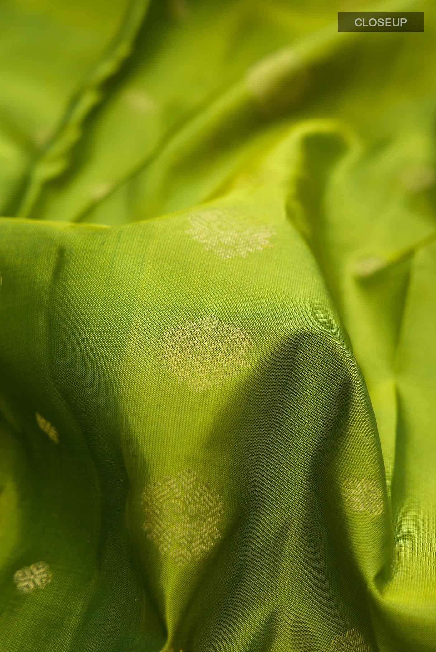 Green Kanchipuram Silk Saree