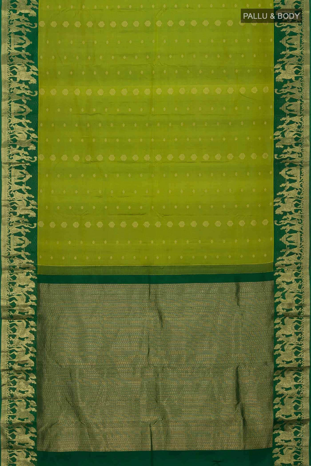 Green Kanchipuram Silk Saree