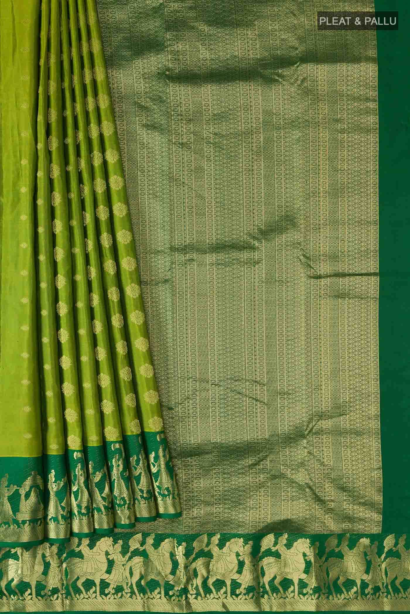 Green Kanchipuram Silk Saree