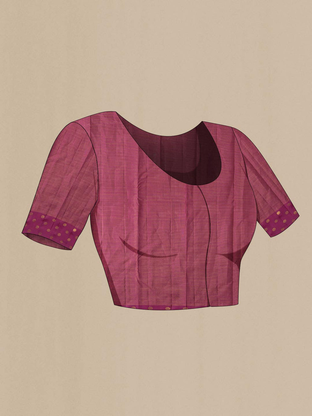 Brown Kanchipuram Silk Saree