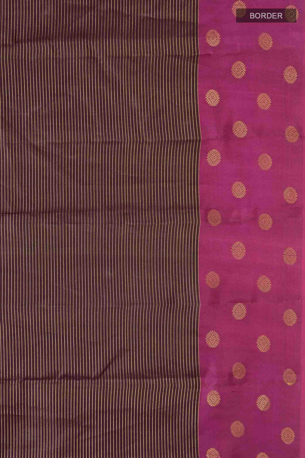 Brown Kanchipuram Silk Saree