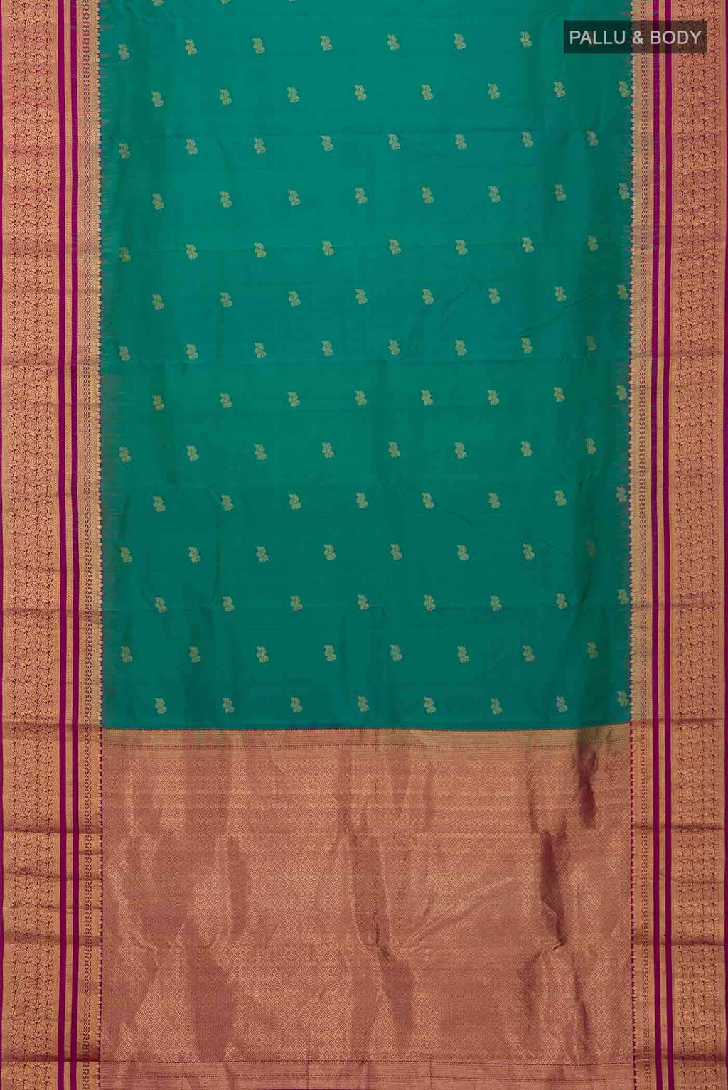 Green Kanchipuram Silk Saree